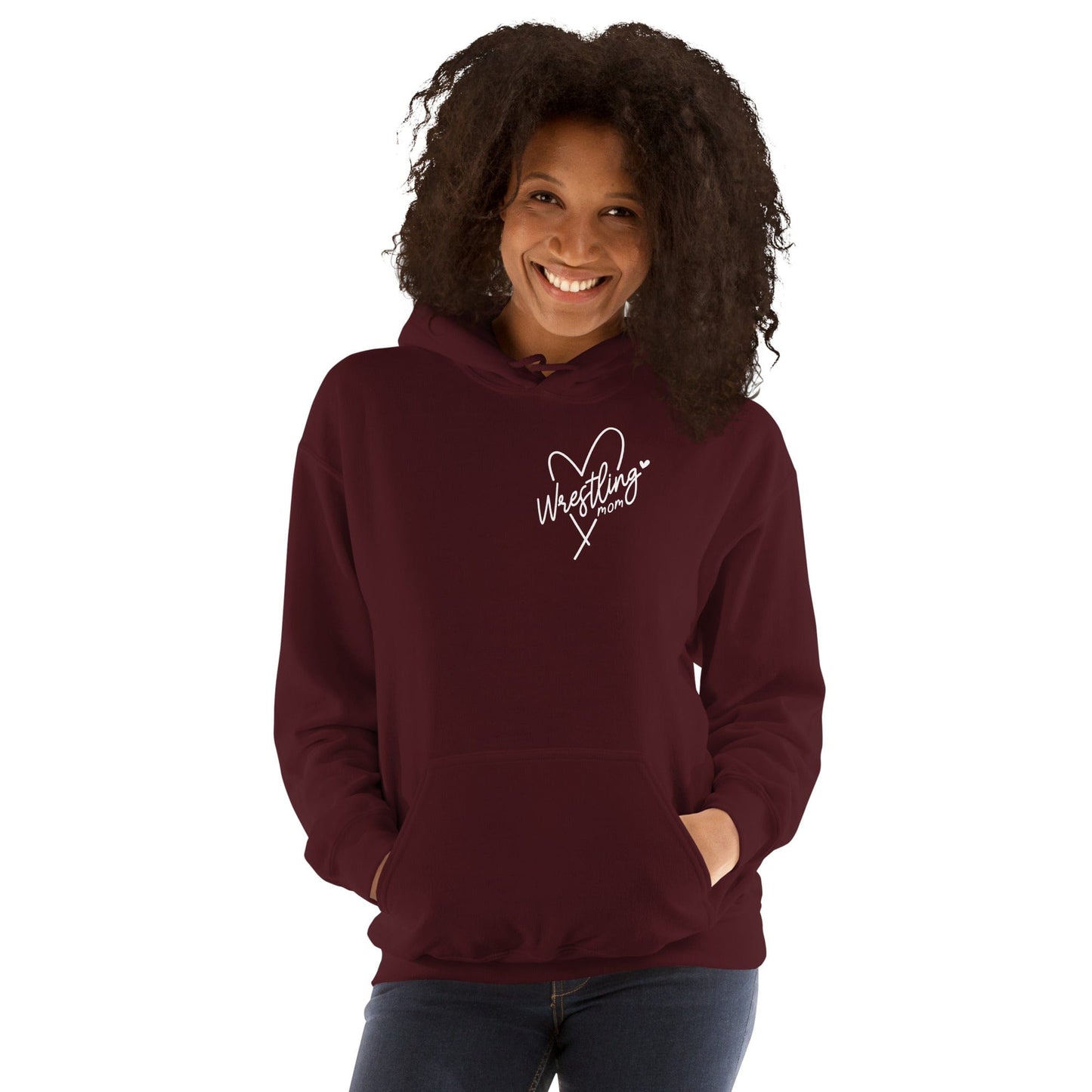 Wrestling Mom Hoodie Spirit Gear Collective Hoodie