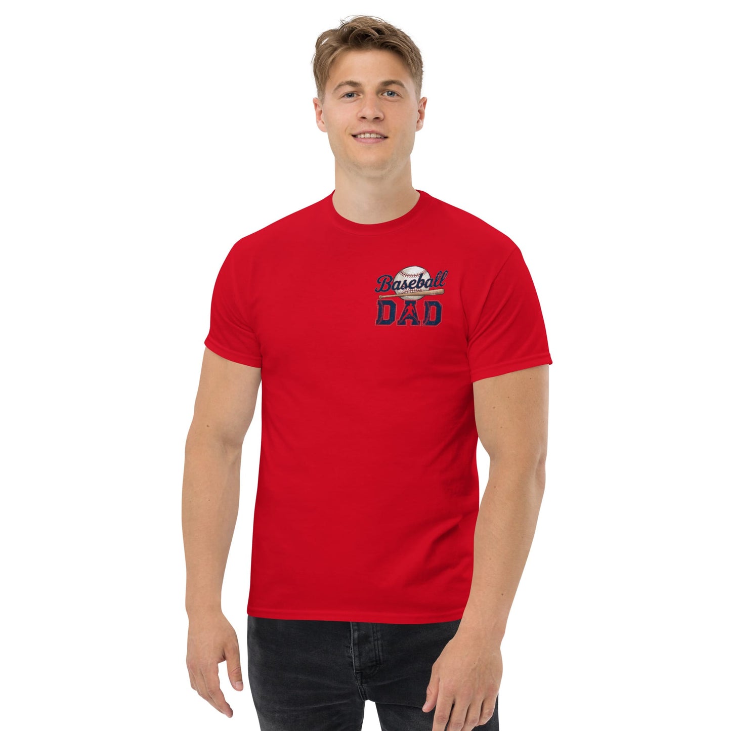 Baseball Dad T-Shirt – Classic Graphic Tee for Game Day | Comfortable Everyday Fit Spirit Gear Collective