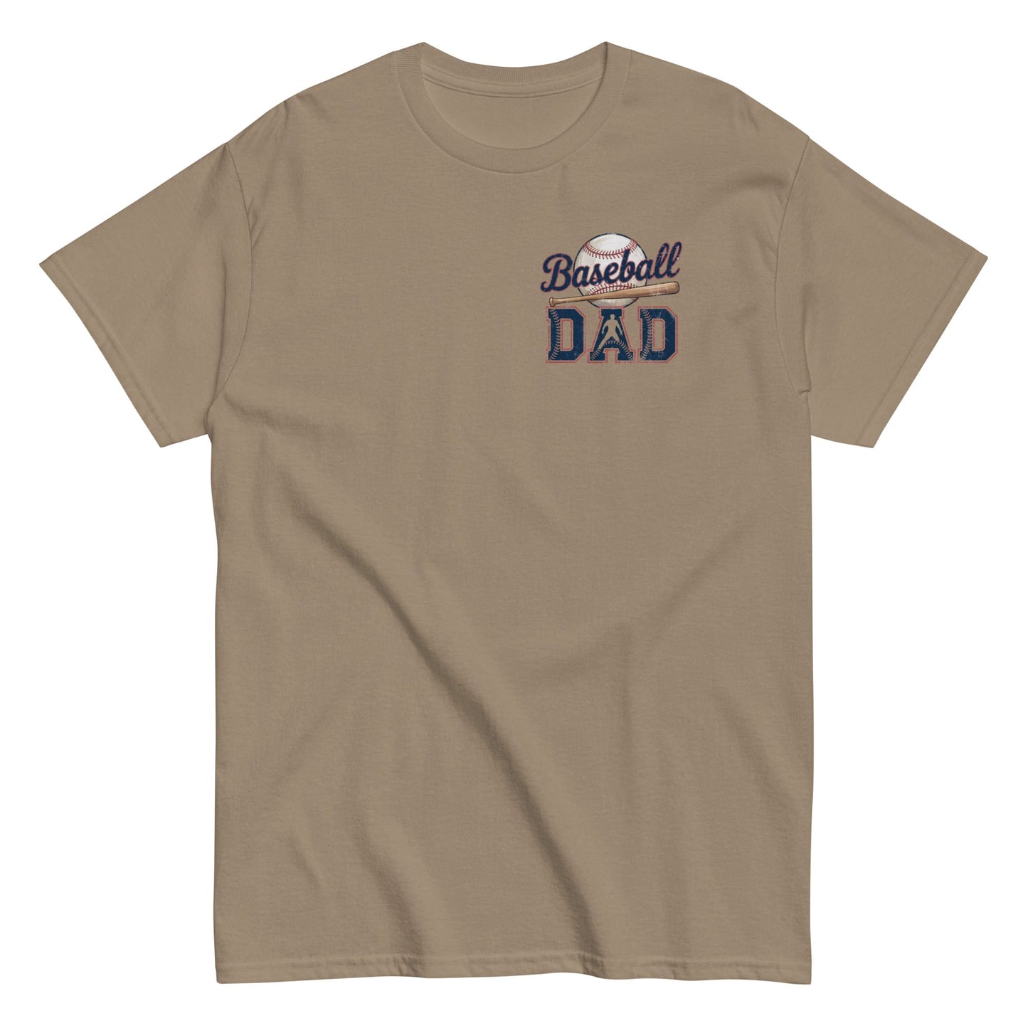 Baseball Dad T-Shirt – Classic Graphic Tee for Game Day | Comfortable Everyday Fit Brown Savana / S Spirit Gear Collective