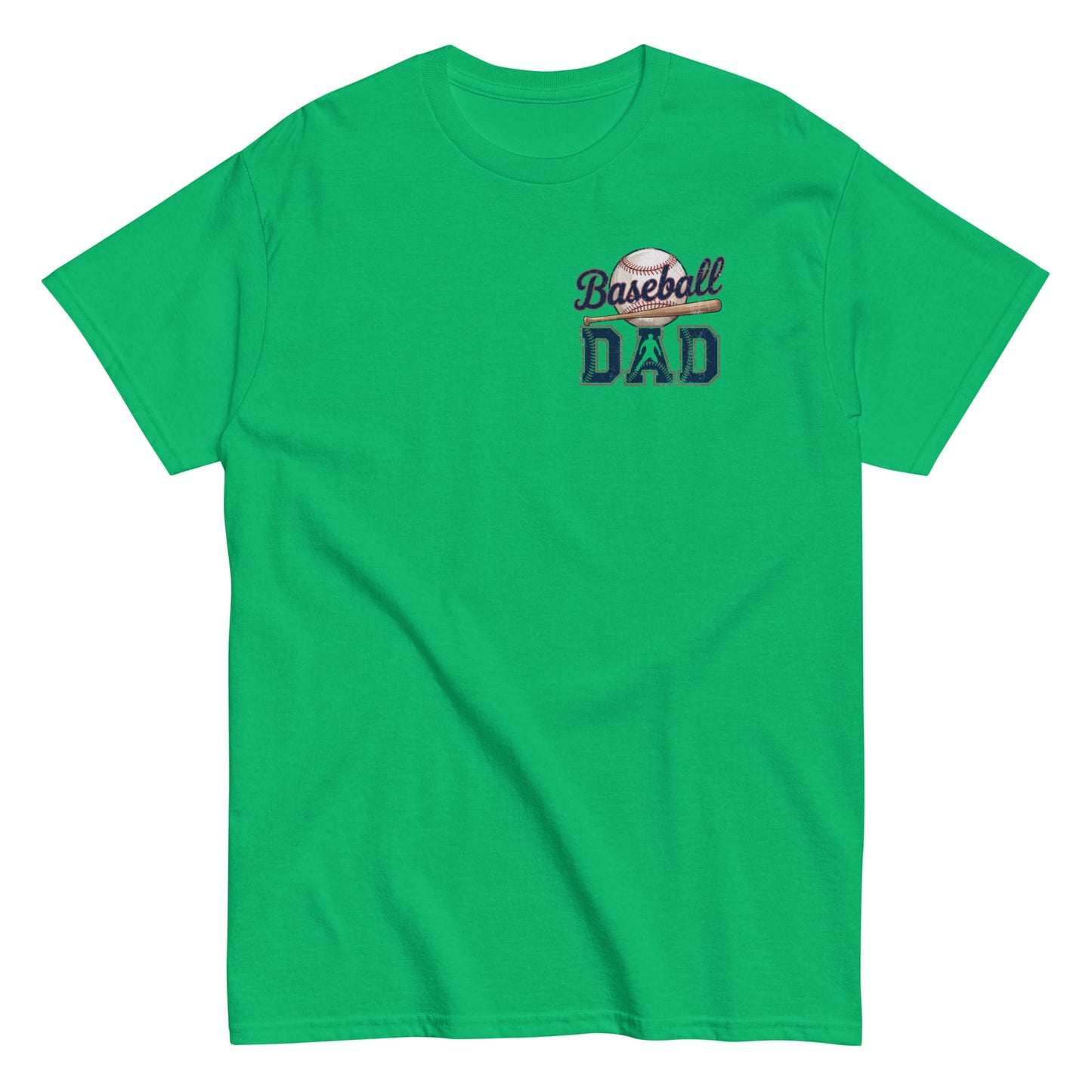 Baseball Dad T-Shirt – Classic Graphic Tee for Game Day | Comfortable Everyday Fit Irish Green / S Spirit Gear Collective
