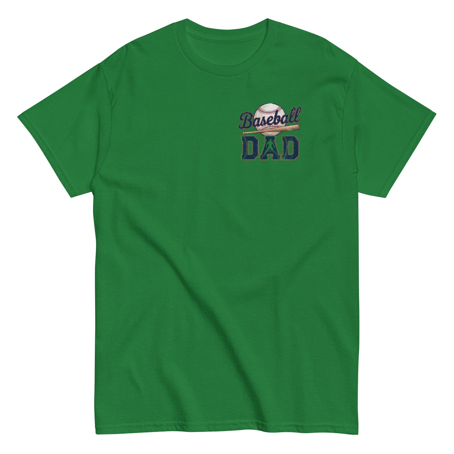 Baseball Dad T-Shirt – Classic Graphic Tee for Game Day | Comfortable Everyday Fit Turf Green / S Spirit Gear Collective