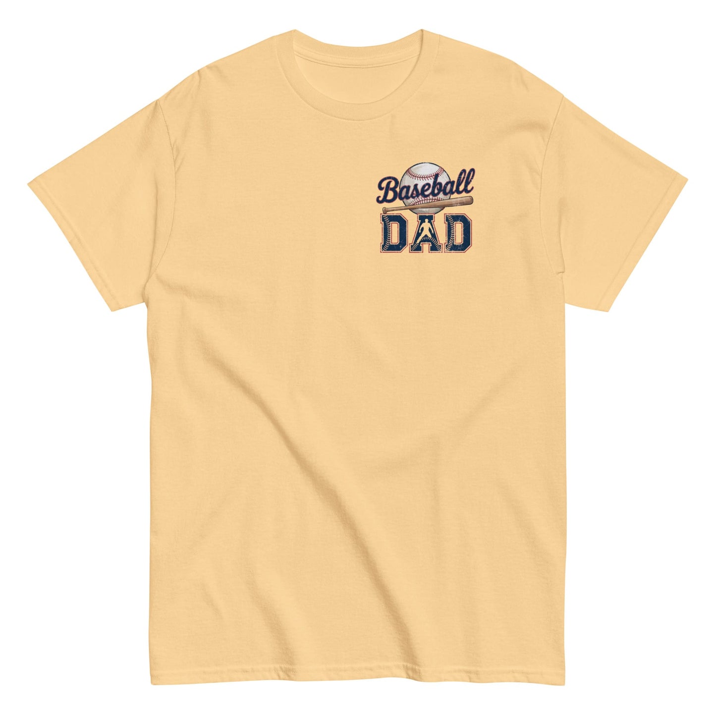 Baseball Dad T-Shirt – Classic Graphic Tee for Game Day | Comfortable Everyday Fit Yellow Haze / S Spirit Gear Collective