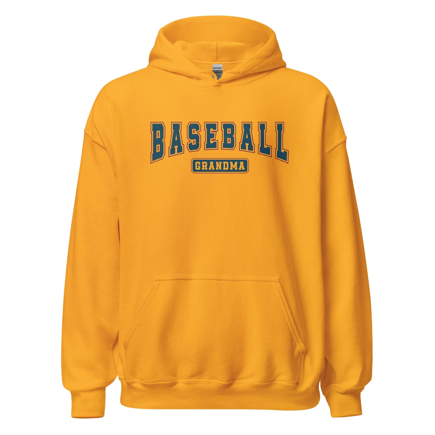 Baseball Grandma Hoodie | Stylish Sports Grandma Sweatshirt for Game Day Gold / S Spirit Gear Collective Hoodie