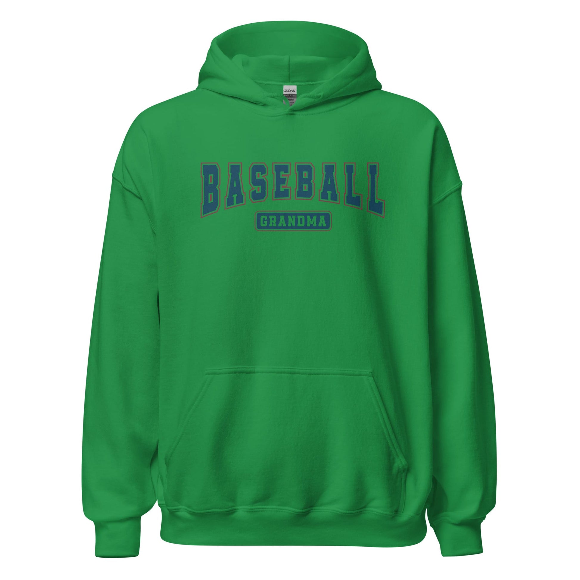 Baseball Grandma Hoodie | Stylish Sports Grandma Sweatshirt for Game Day Irish Green / S Spirit Gear Collective Hoodie