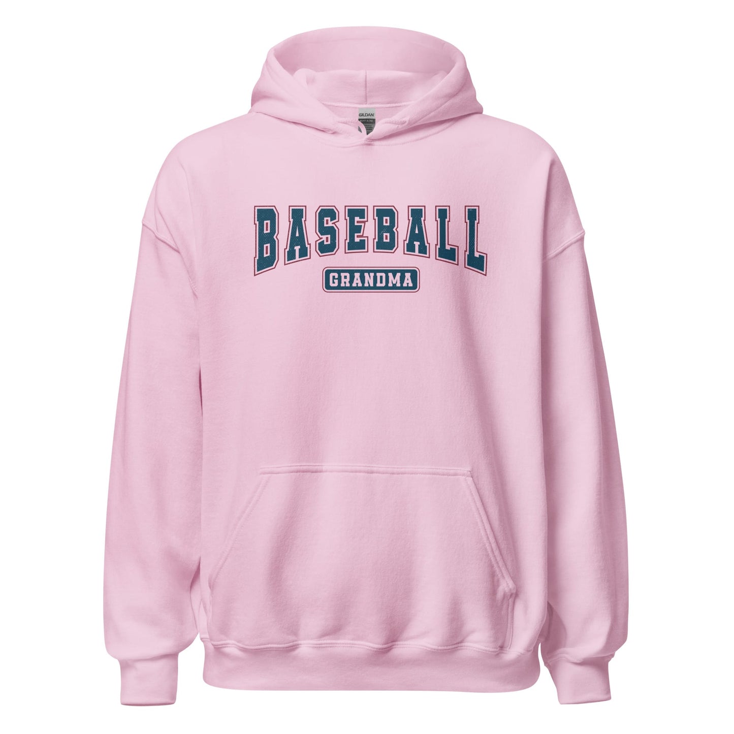 Baseball Grandma Hoodie | Stylish Sports Grandma Sweatshirt for Game Day Light Pink / S Spirit Gear Collective Hoodie