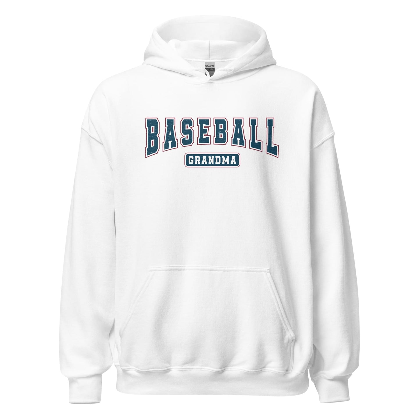 Baseball Grandma Hoodie | Stylish Sports Grandma Sweatshirt for Game Day White / S Spirit Gear Collective Hoodie