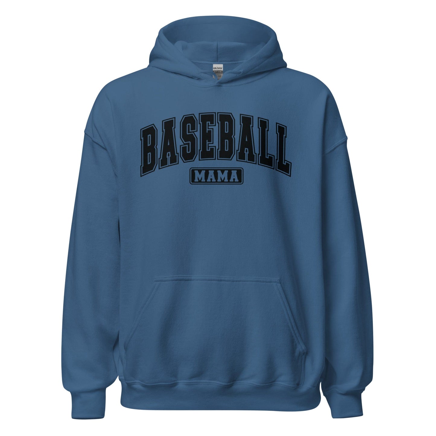 Baseball Mama Hoodie Indigo Blue / S Spirit Gear Collective Hoodie