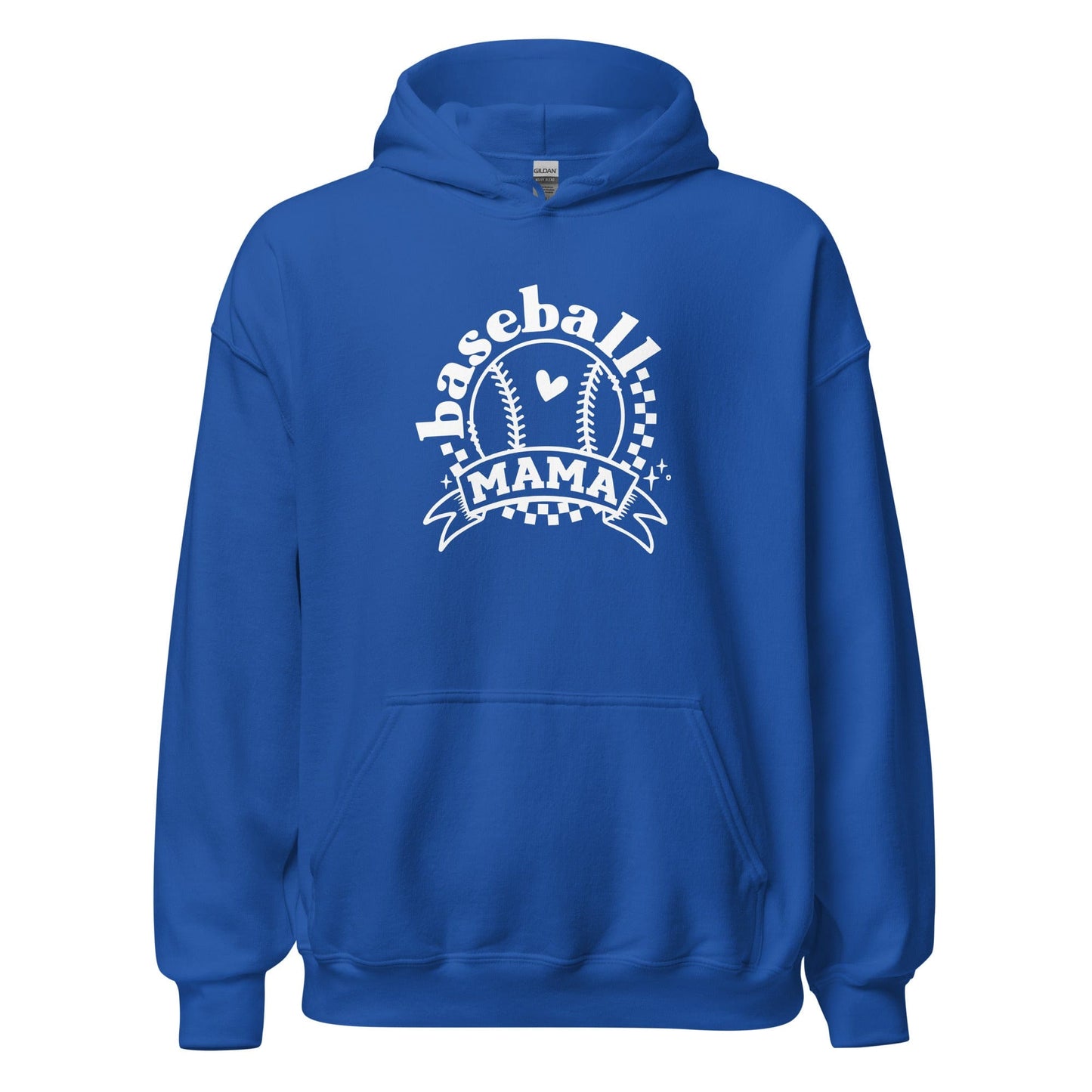 Baseball Mama Hoodie Royal / S Spirit Gear Collective Hoodie