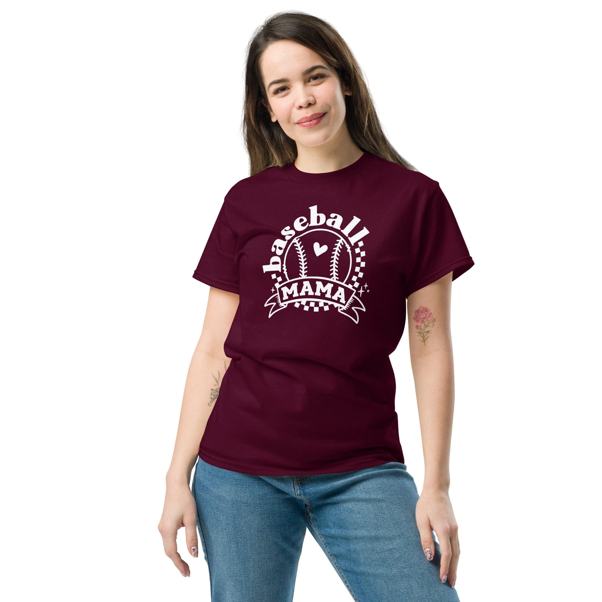 Baseball Mama Shirt Spirit Gear Collective T-Shirt