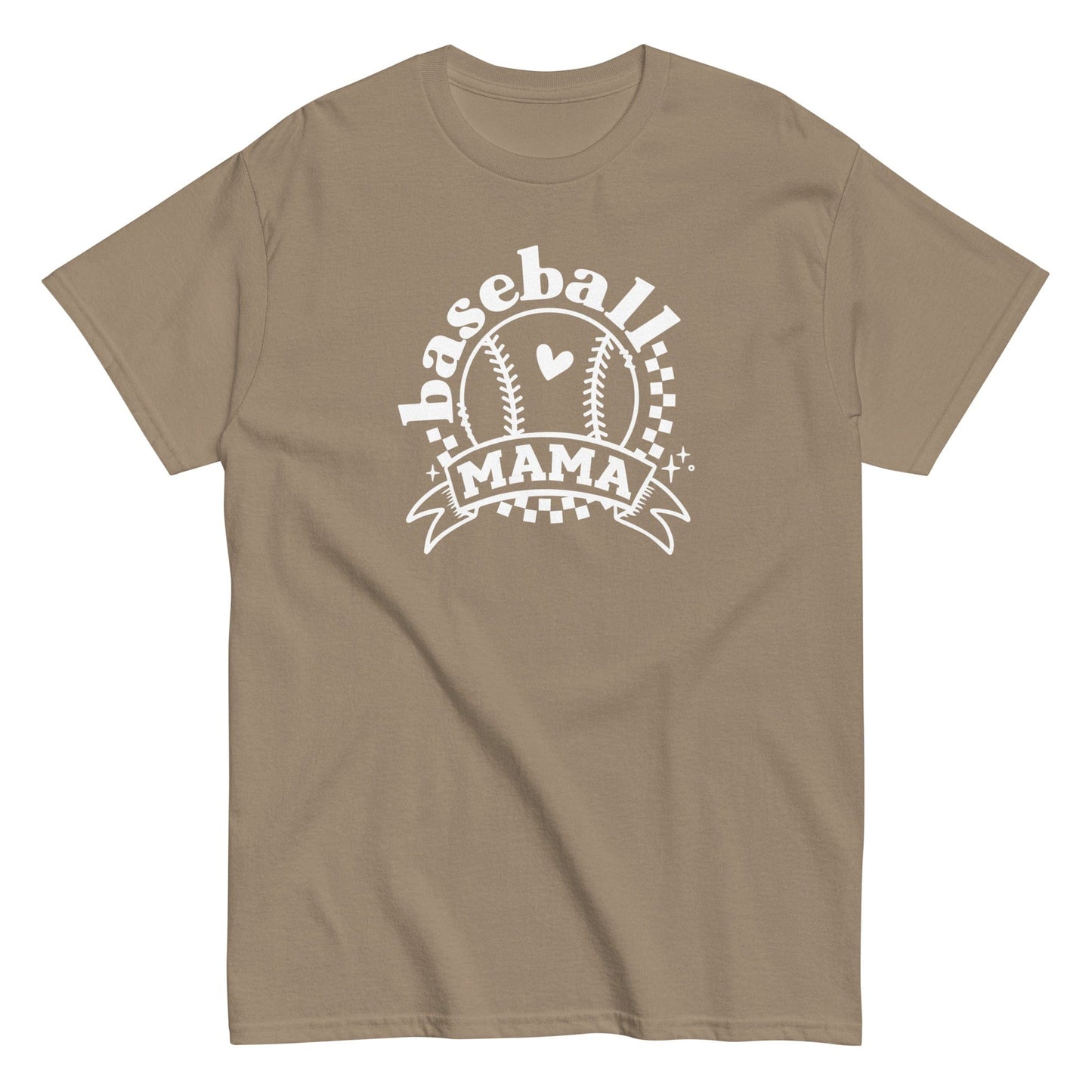 Baseball Mama Shirt Brown Savana / S Spirit Gear Collective T-Shirt