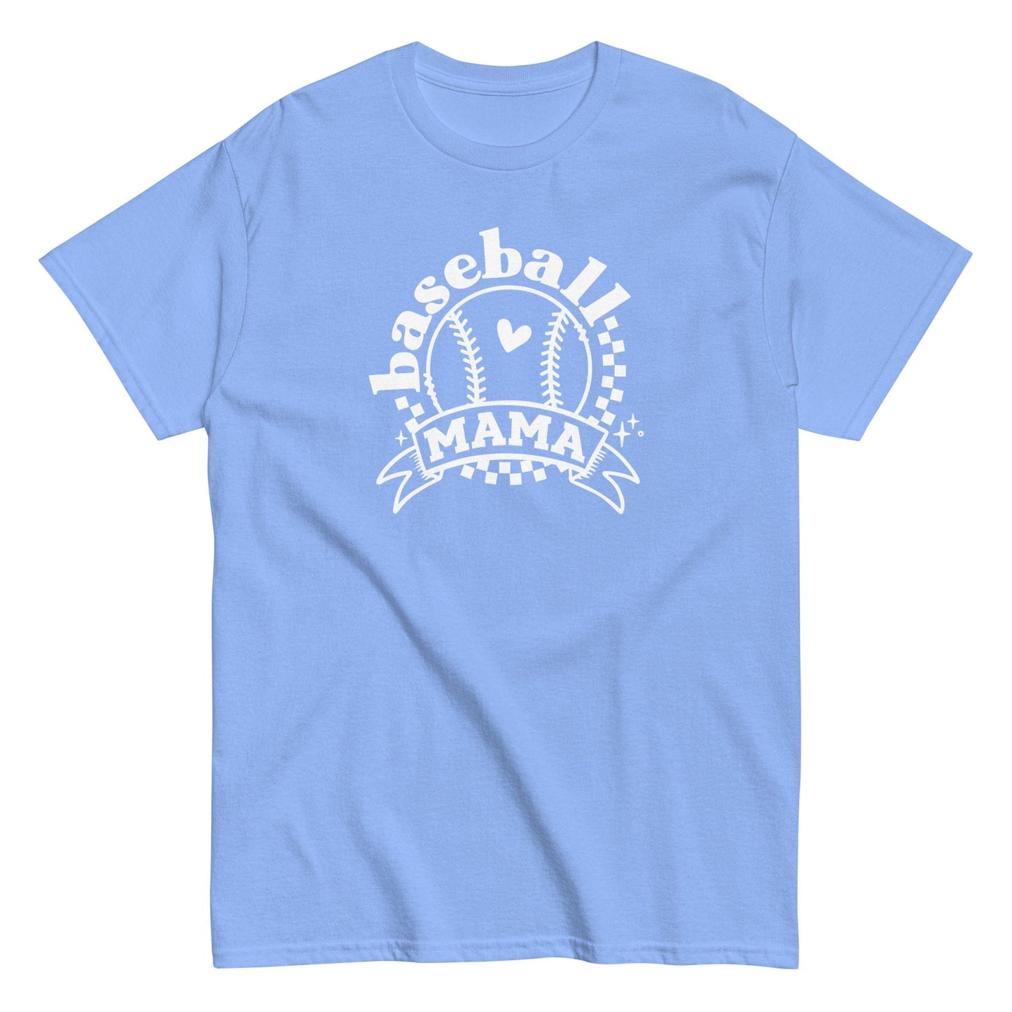 Baseball Mama Shirt Carolina Blue / S Spirit Gear Collective T-Shirt