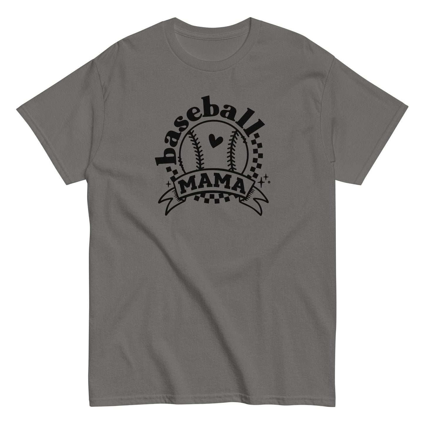 Baseball Mama Shirt Charcoal / S Spirit Gear Collective T-Shirt