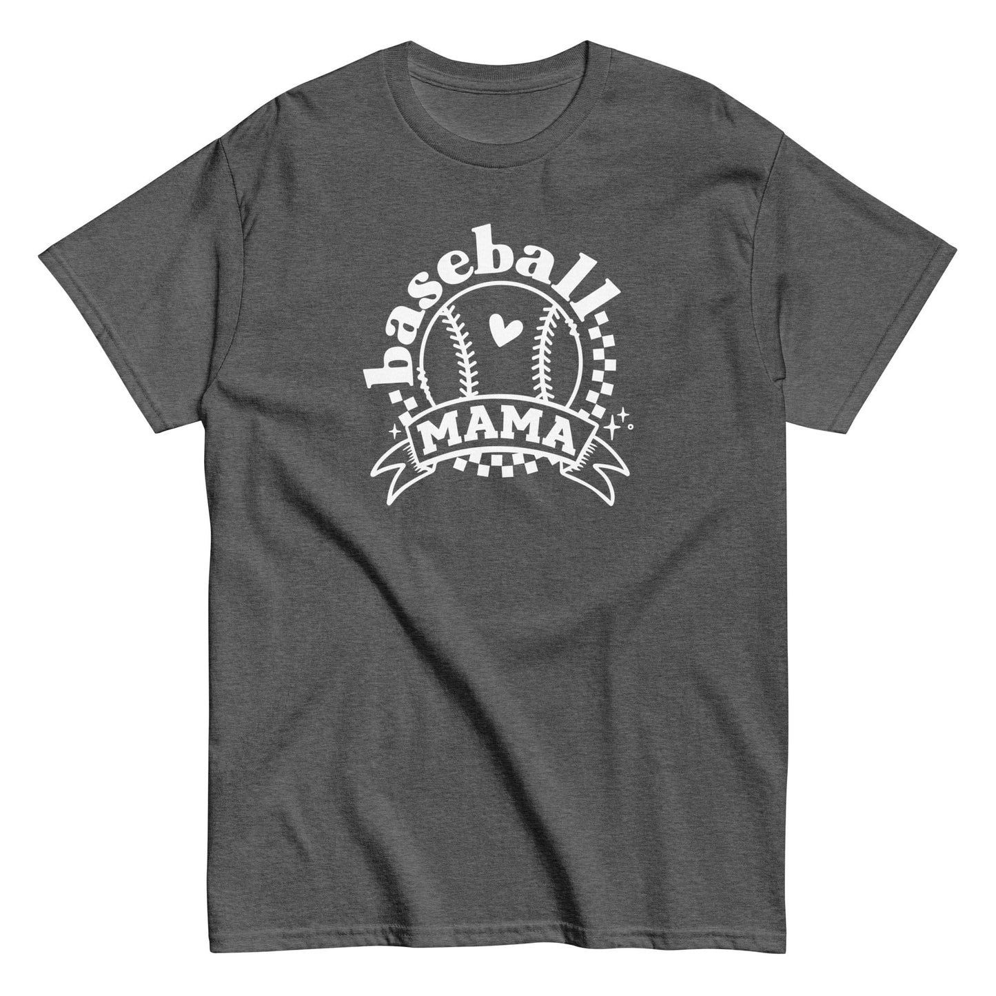 Baseball Mama Shirt Dark Heather / S Spirit Gear Collective T-Shirt