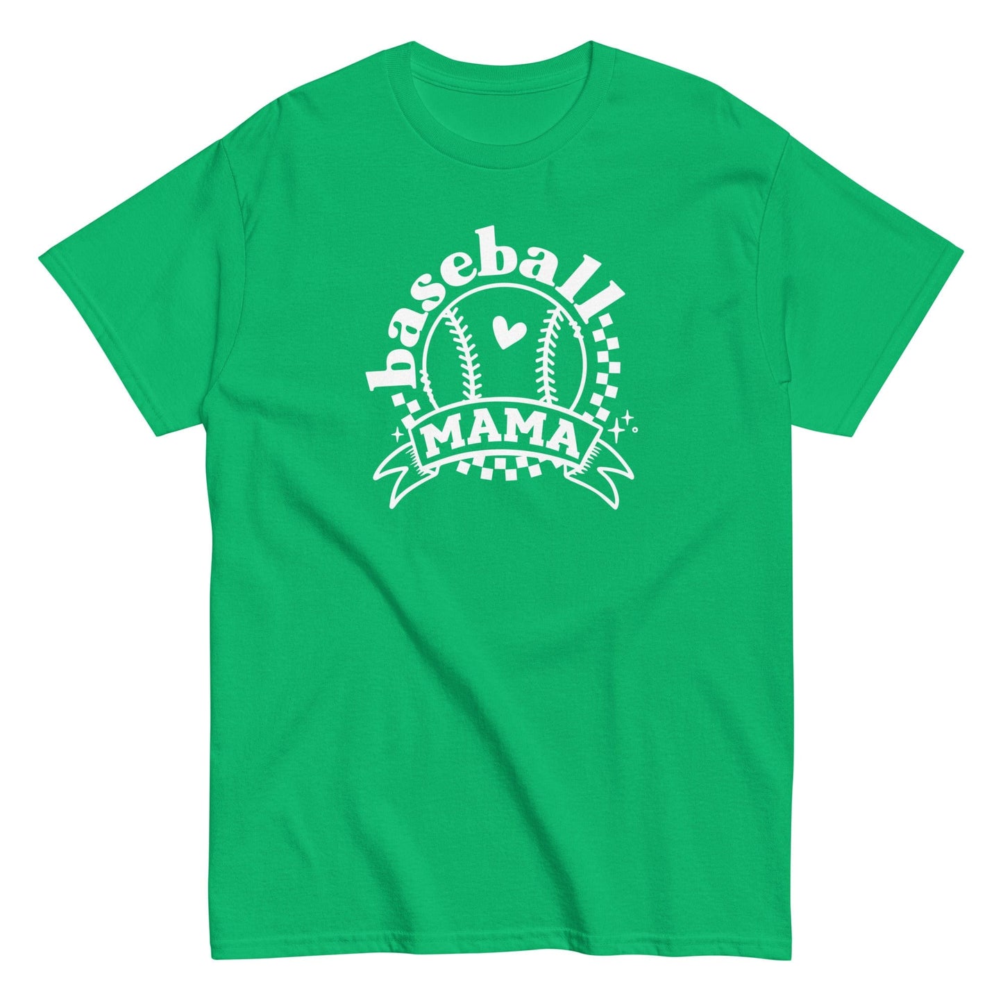 Baseball Mama Shirt Irish Green / S Spirit Gear Collective T-Shirt