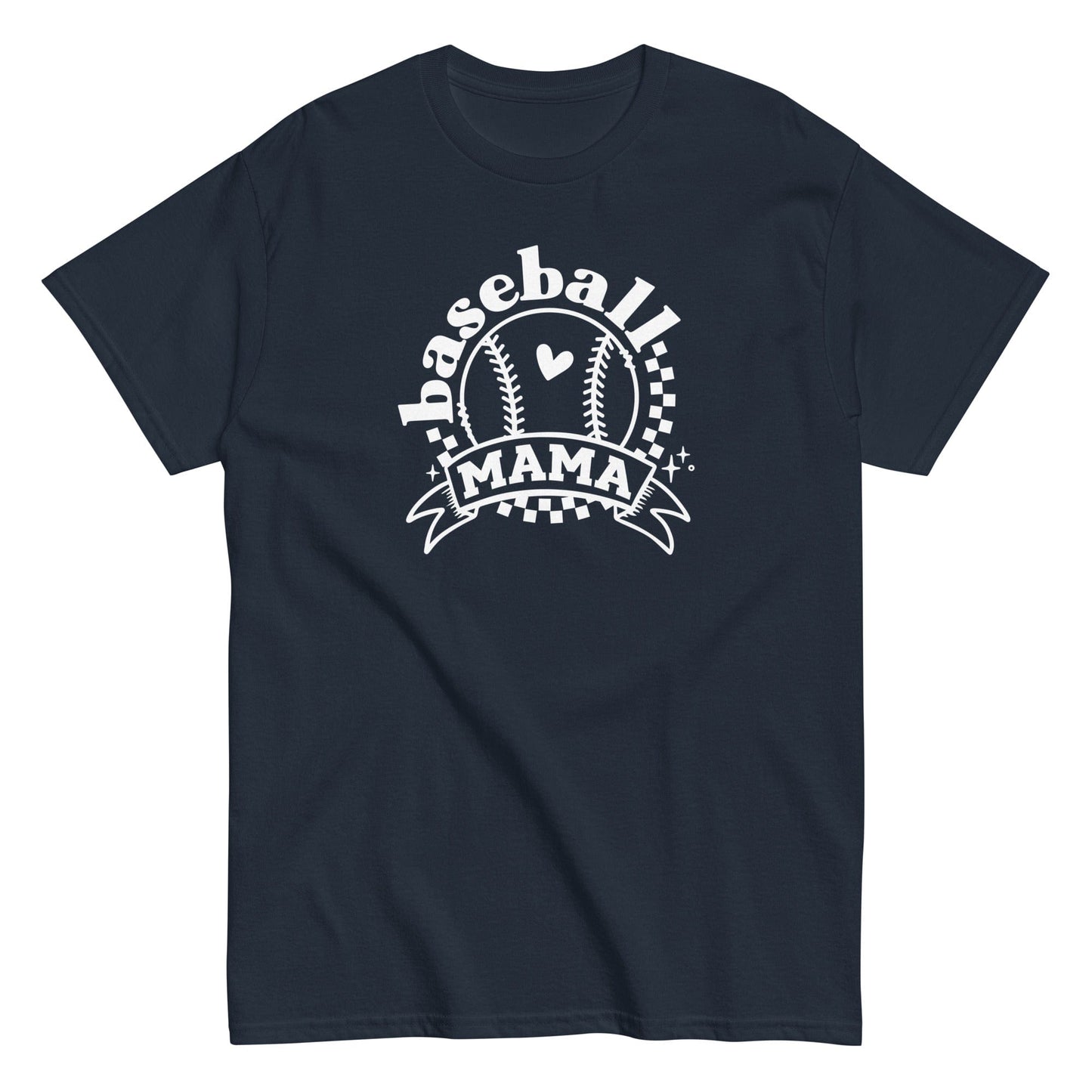 Baseball Mama Shirt Navy / S Spirit Gear Collective T-Shirt