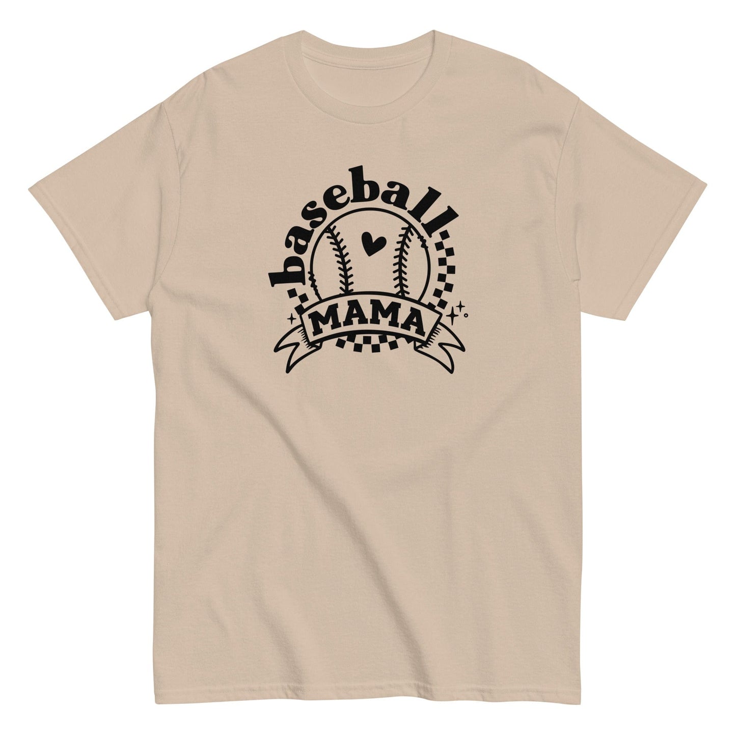 Baseball Mama Shirt Sand / S Spirit Gear Collective T-Shirt