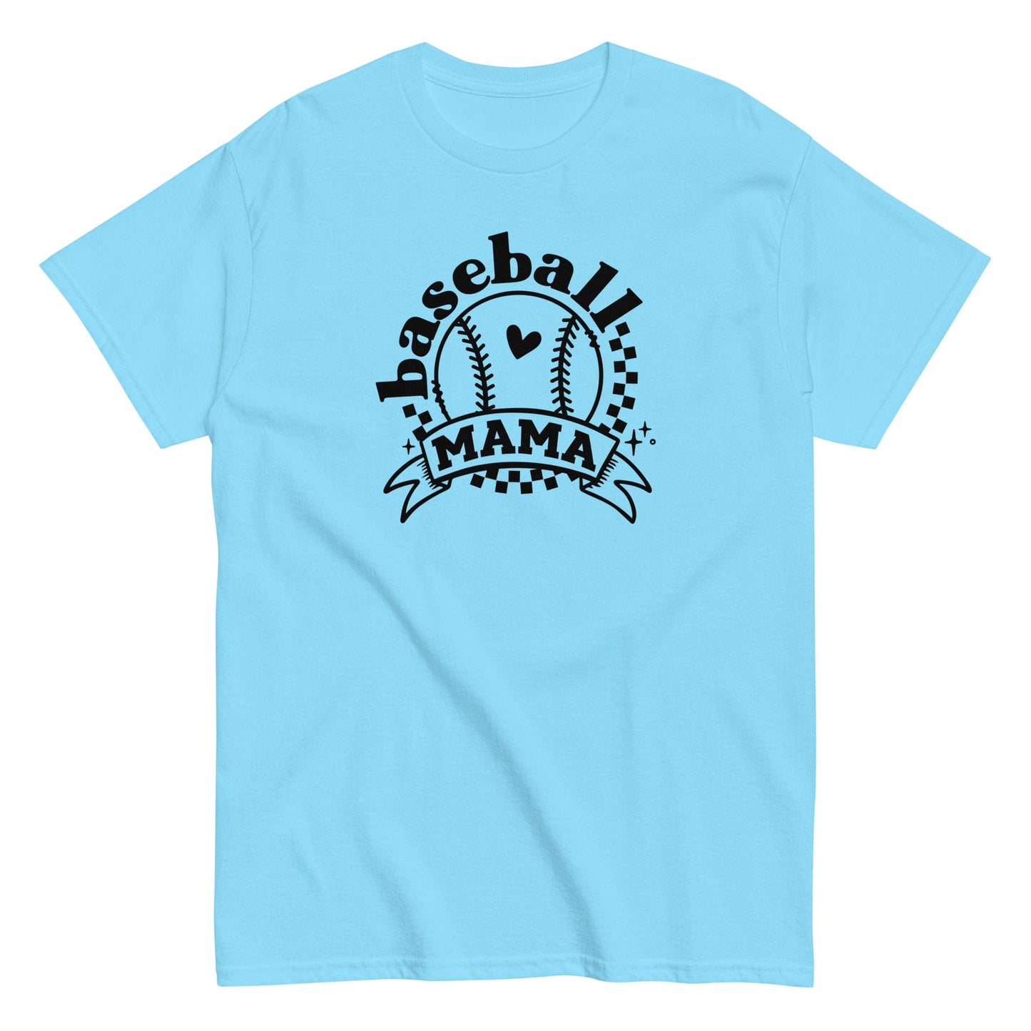 Baseball Mama Shirt Sky / S Spirit Gear Collective T-Shirt