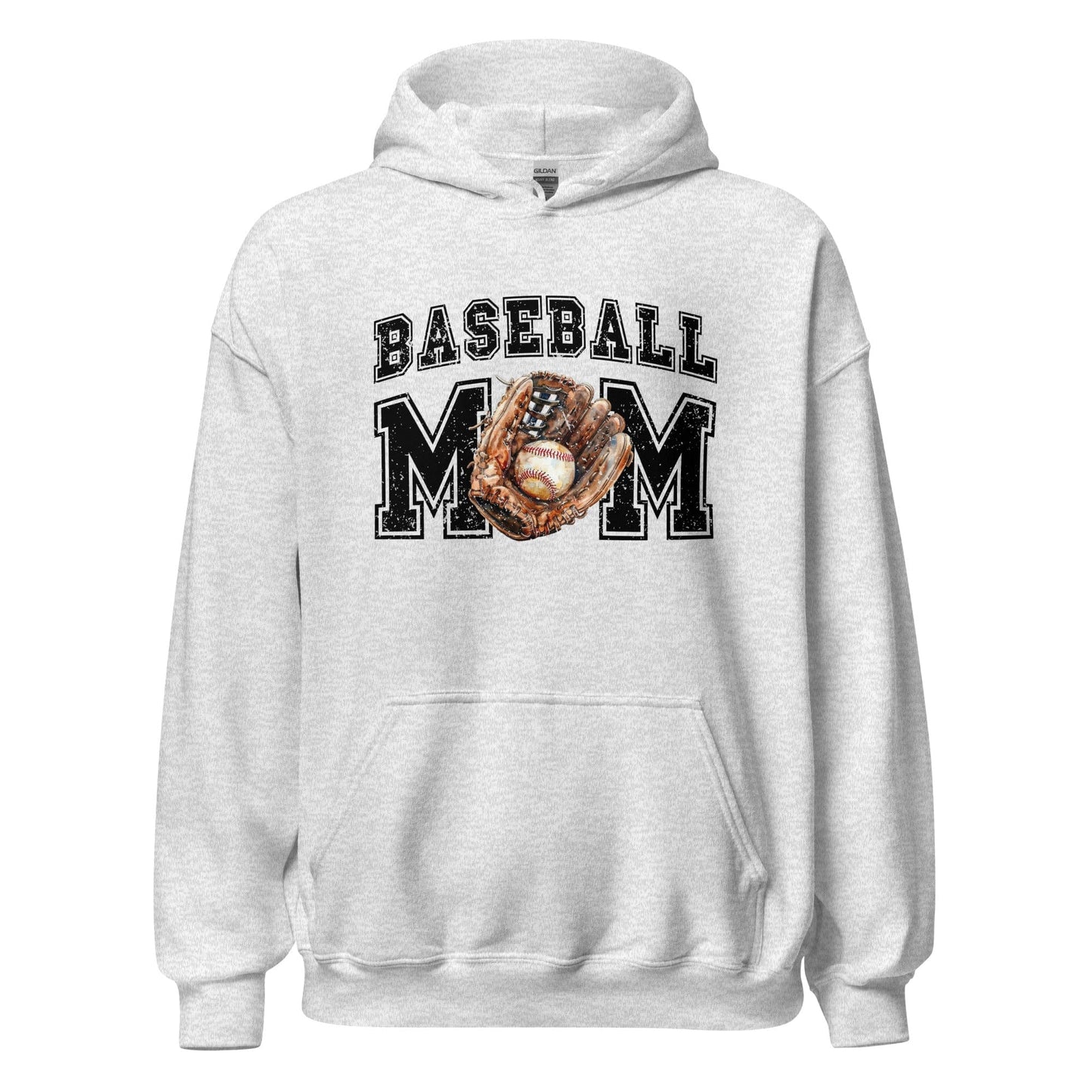 Baseball Mom Hoodie Ash / S Spirit Gear Collective Hoodie