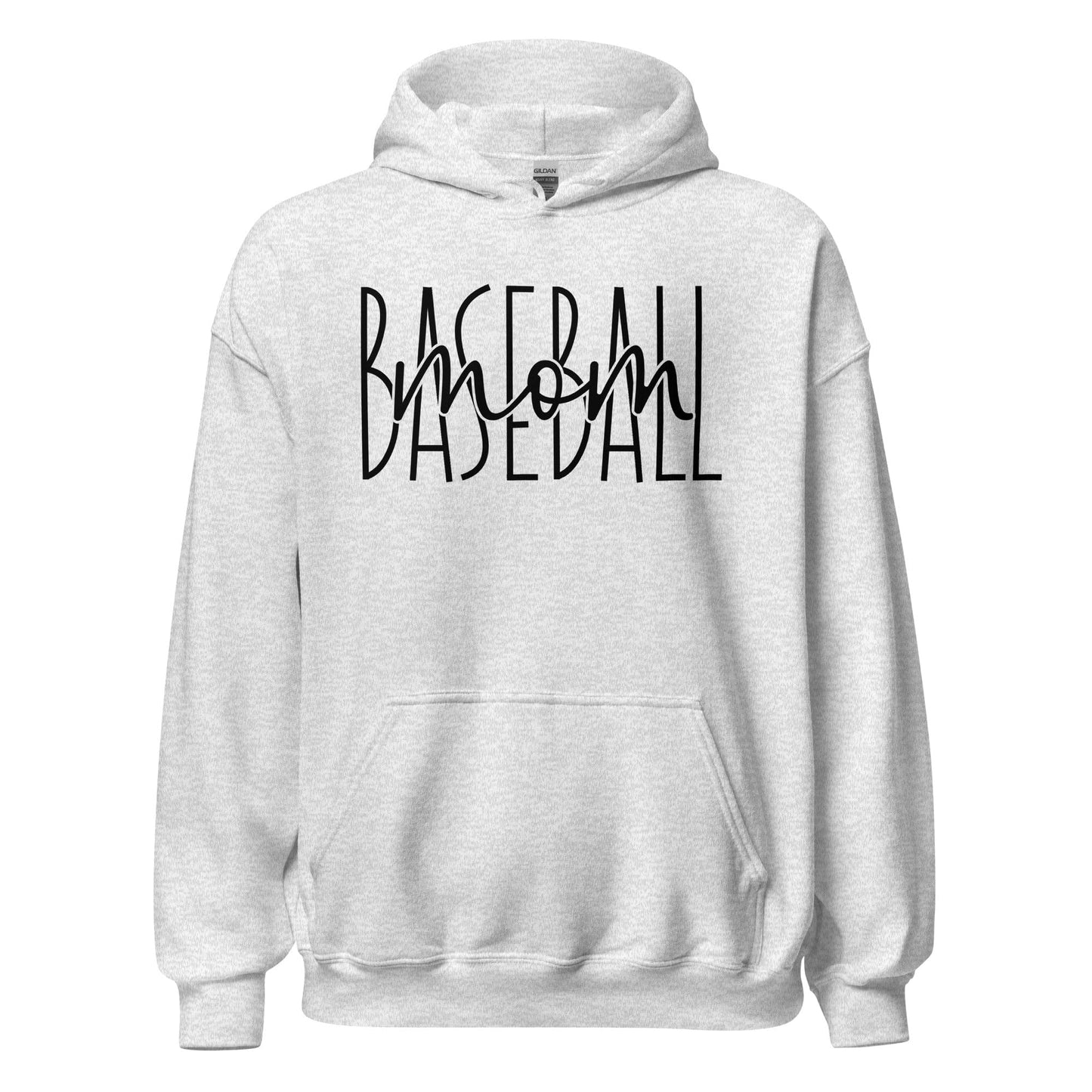 Baseball Mom Hoodie Ash / S Spirit Gear Collective Hoodie