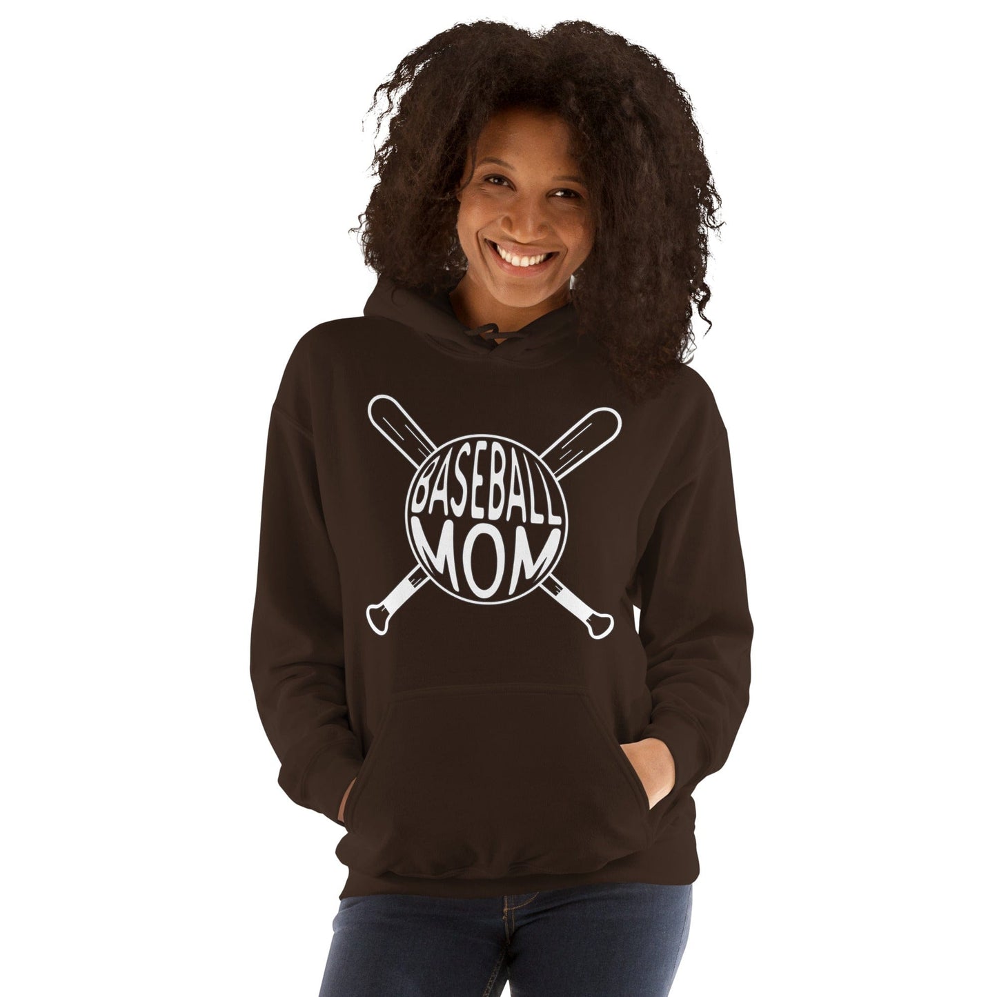 Baseball Mom Hoodie Spirit Gear Collective Hoodie