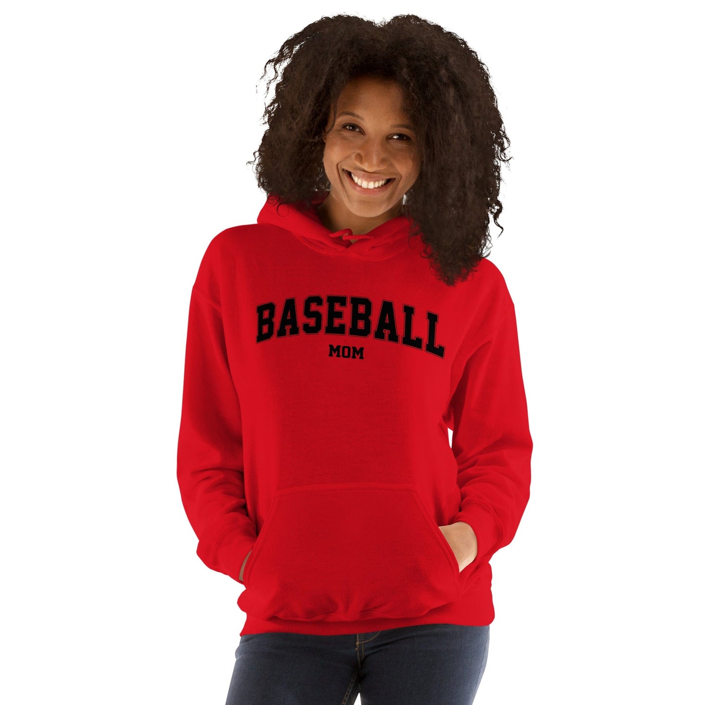 Baseball Mom Hoodie Spirit Gear Collective Hoodie