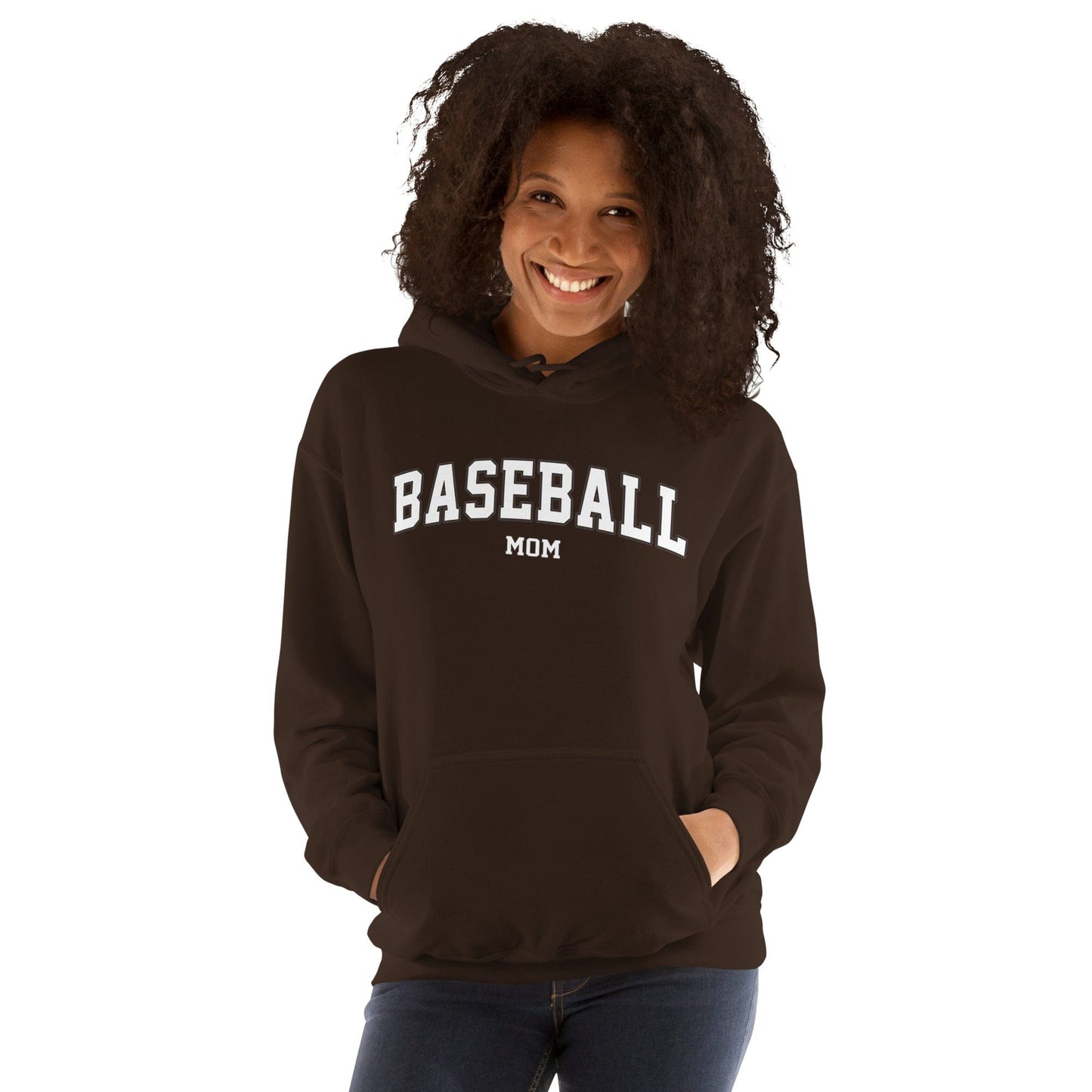 Baseball Mom Hoodie Spirit Gear Collective Hoodie