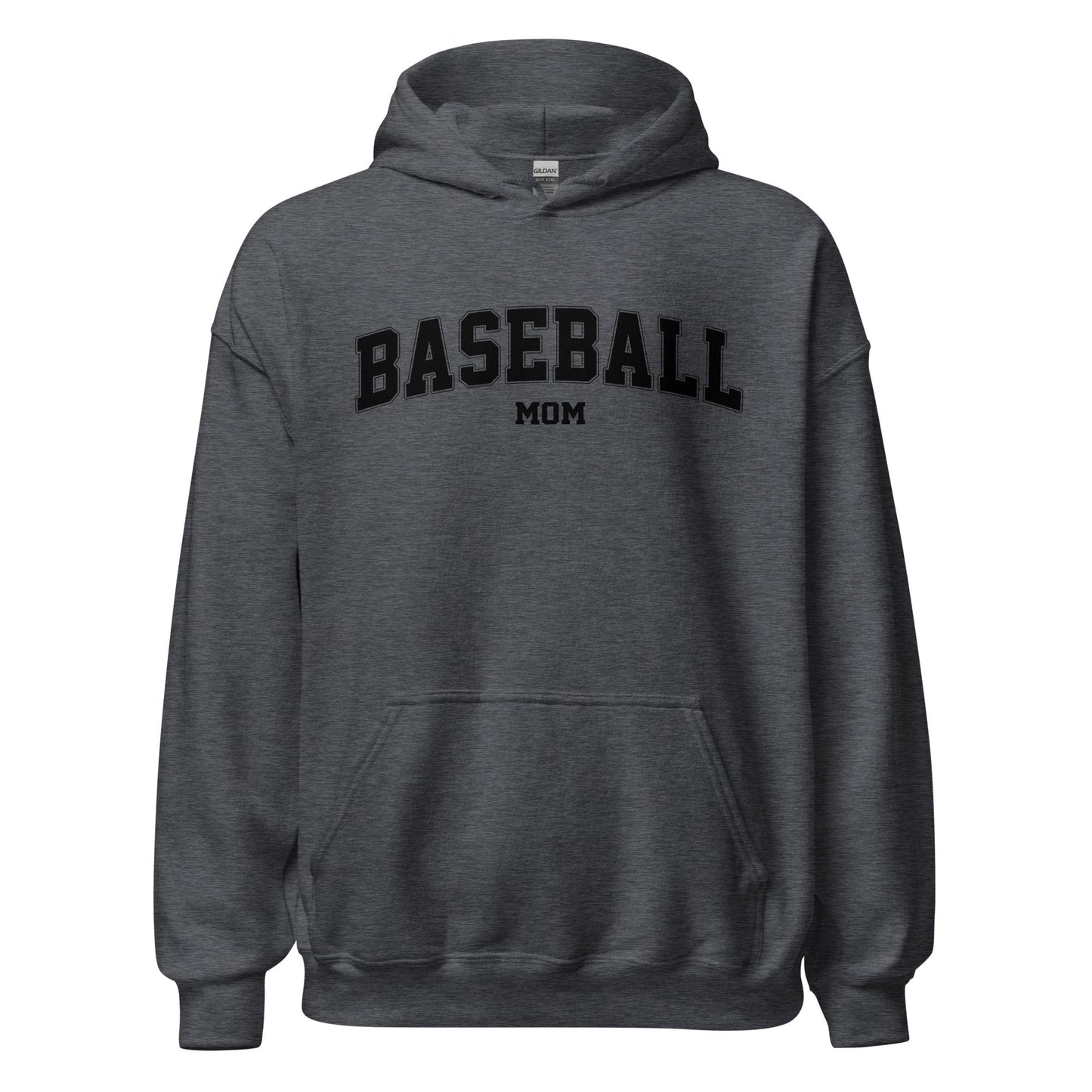 Baseball Mom Hoodie Dark Heather / S Spirit Gear Collective Hoodie