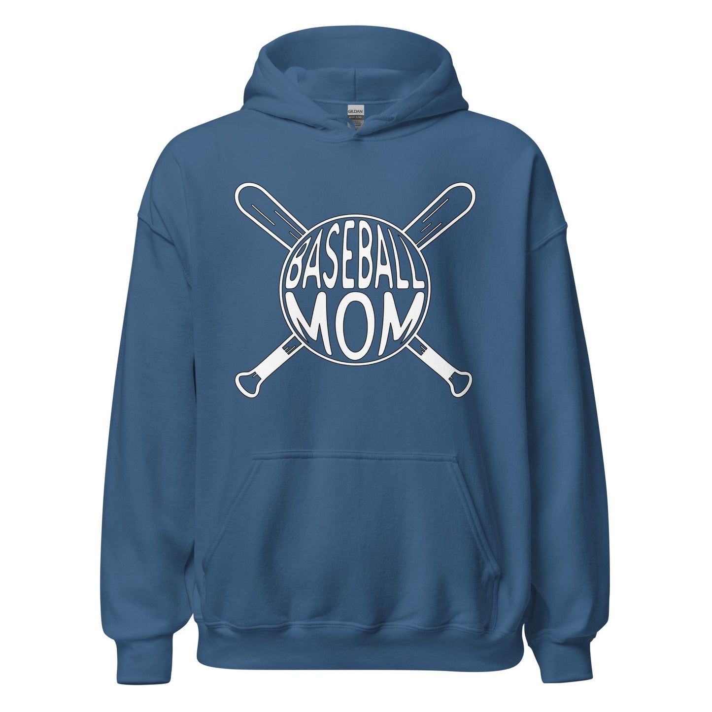 Baseball Mom Hoodie Indigo Blue / S Spirit Gear Collective Hoodie