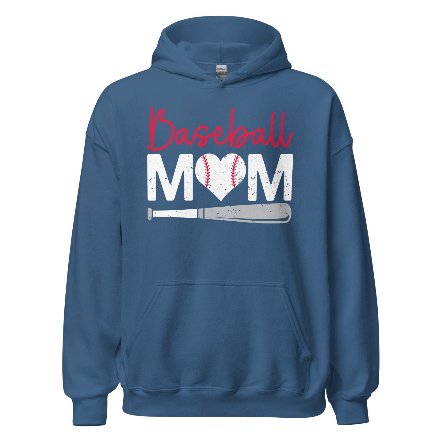 Baseball Mom Hoodie Indigo Blue / S Spirit Gear Collective Hoodie