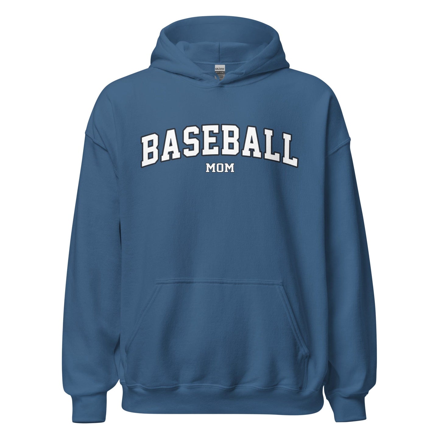 Baseball Mom Hoodie Indigo Blue / S Spirit Gear Collective Hoodie