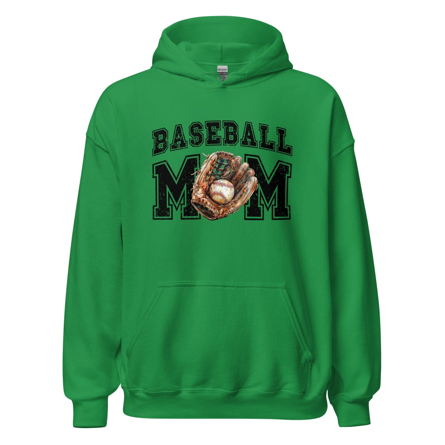 Baseball Mom Hoodie Irish Green / S Spirit Gear Collective Hoodie