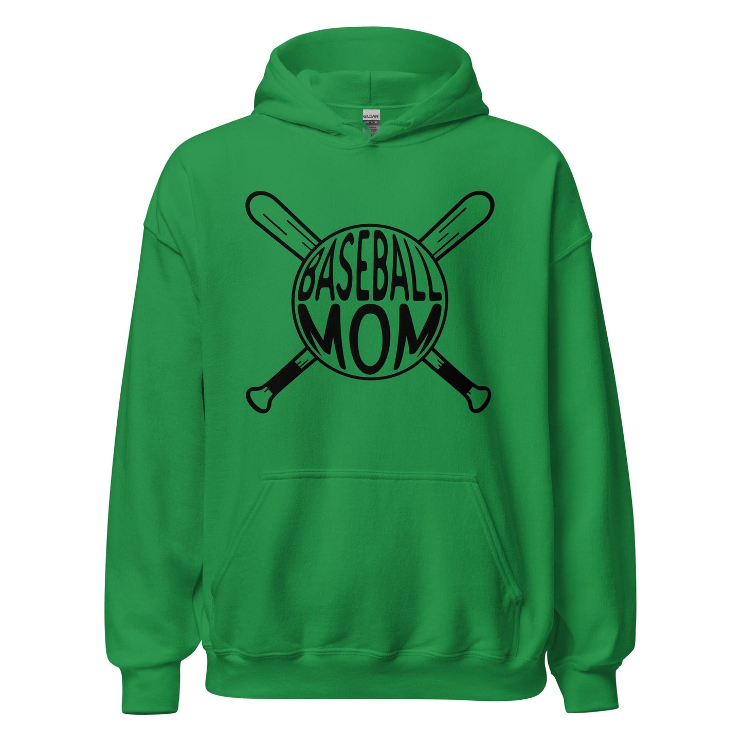 Baseball Mom Hoodie Irish Green / S Spirit Gear Collective Hoodie