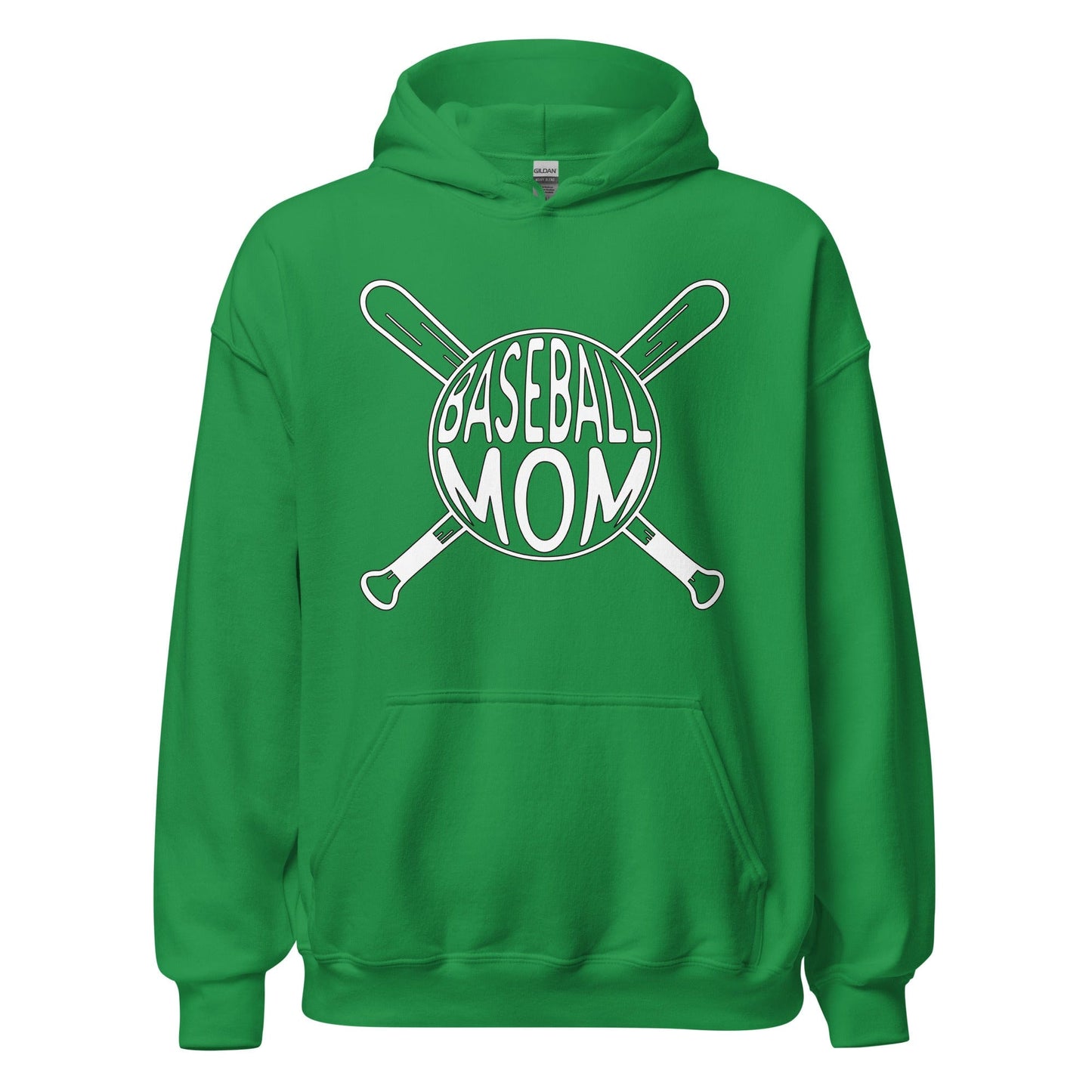 Baseball Mom Hoodie Irish Green / S Spirit Gear Collective Hoodie