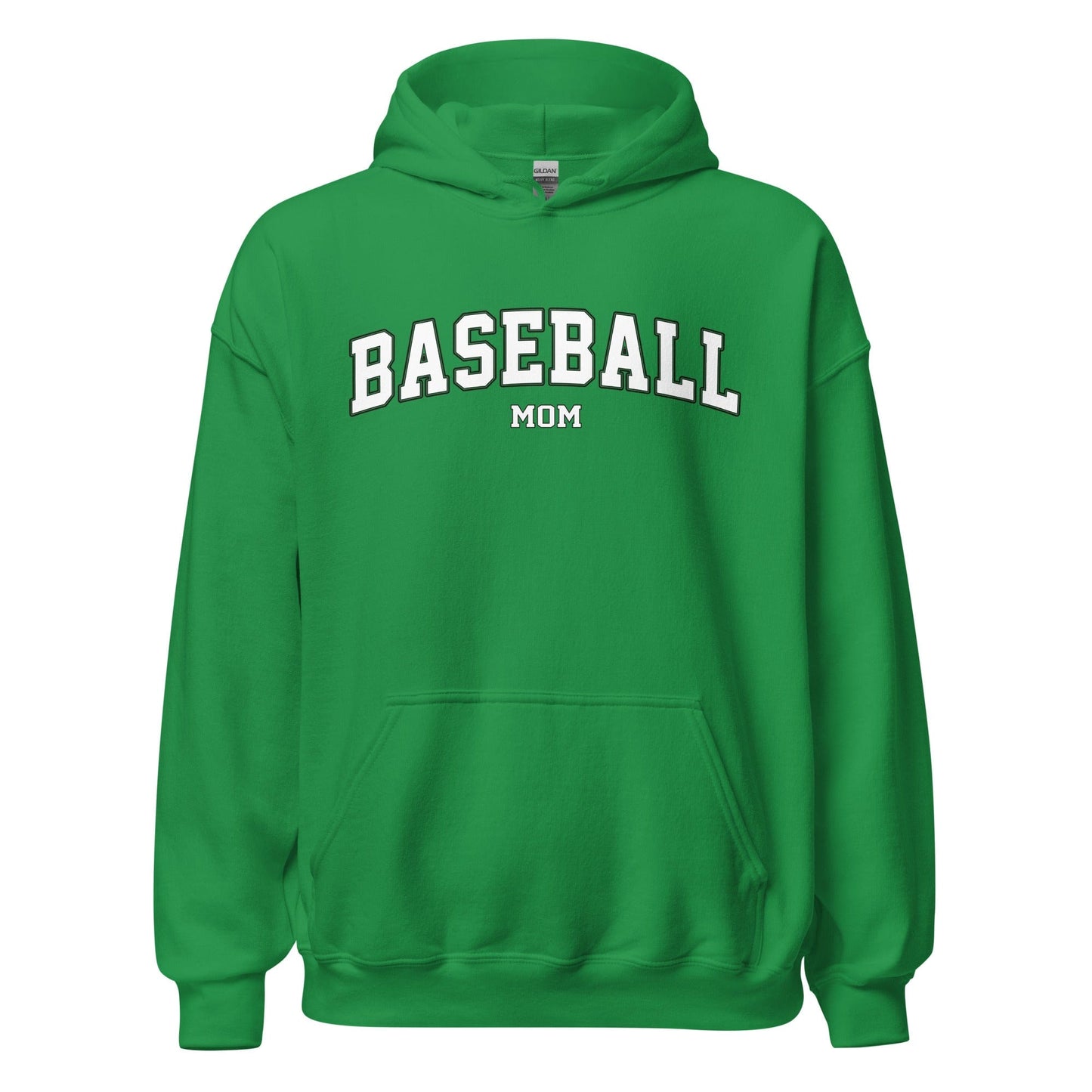 Baseball Mom Hoodie Irish Green / S Spirit Gear Collective Hoodie