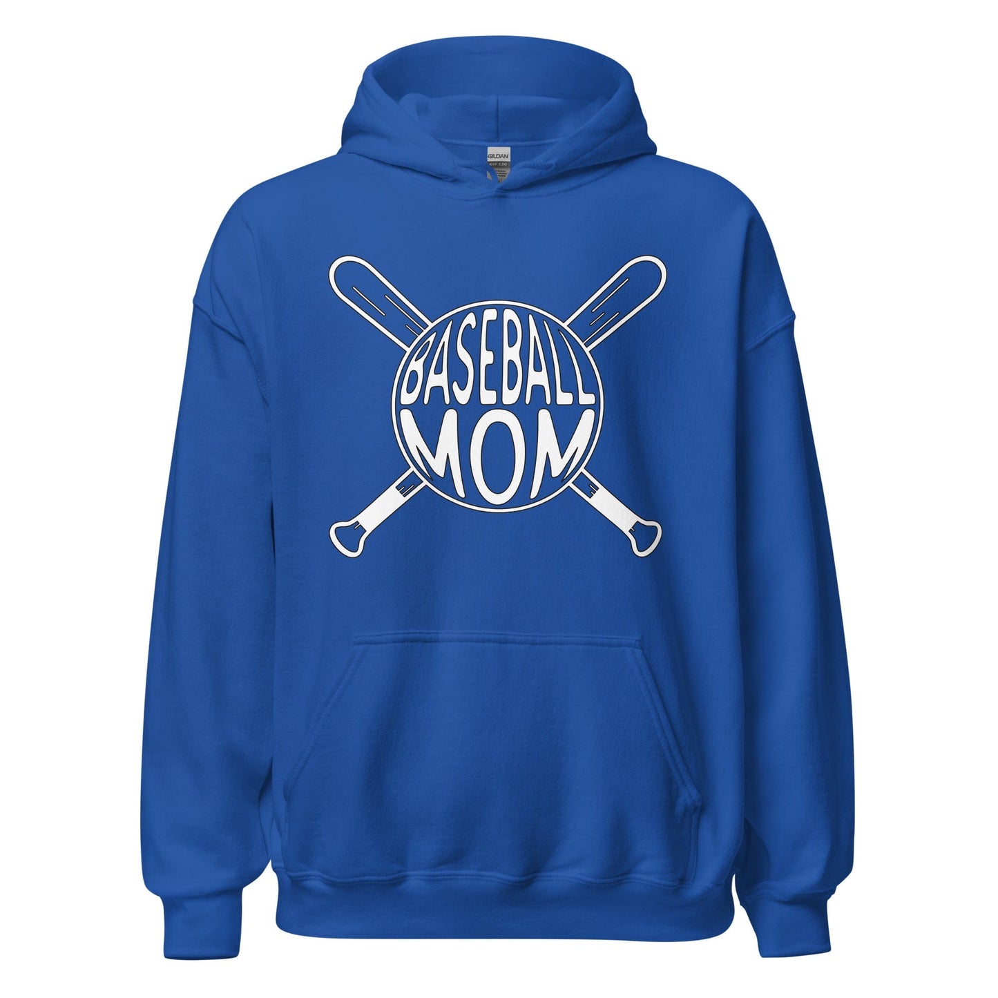 Baseball Mom Hoodie Royal / S Spirit Gear Collective Hoodie