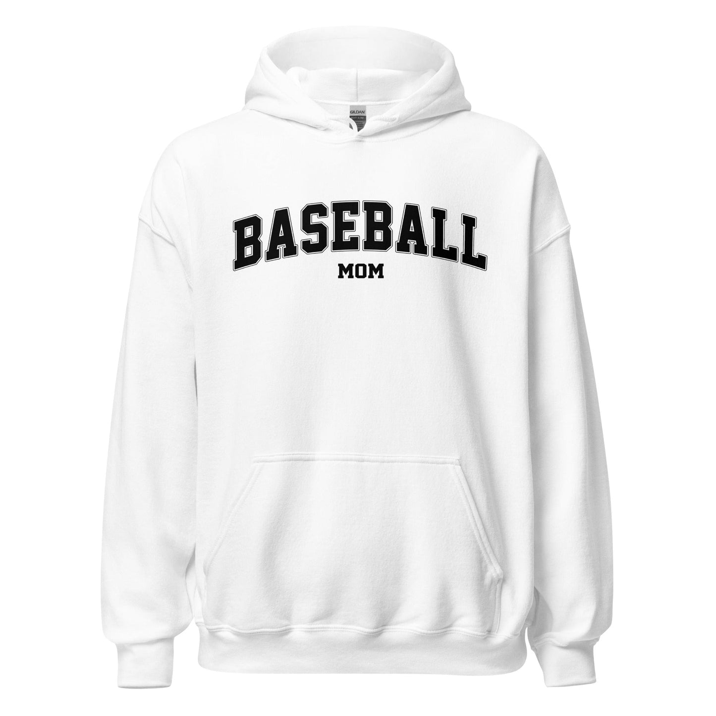 Baseball Mom Hoodie White / S Spirit Gear Collective Hoodie