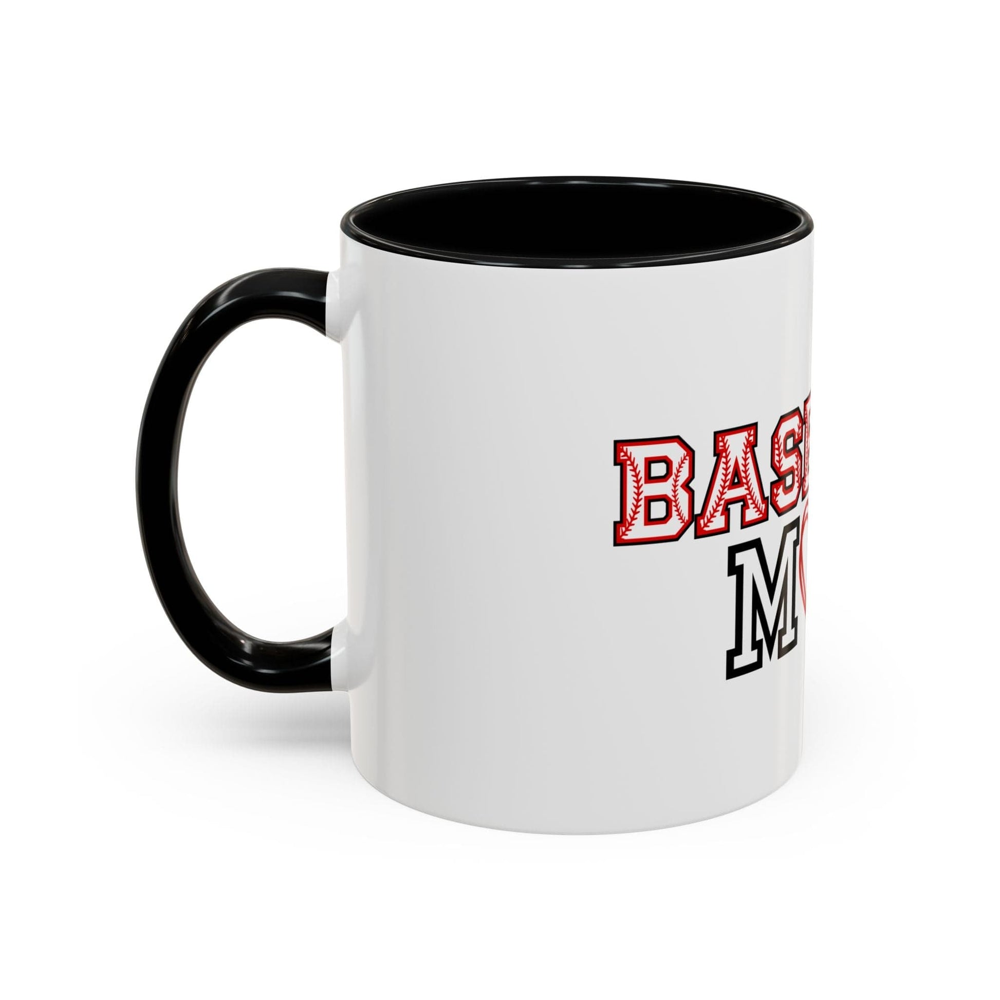 Baseball Mom Mug | Sports Mom Coffee Cup | Baseball Gift for Mom | Color Accent Mug | Mother’s Day Gift | Team Mom Mug Printify Mug