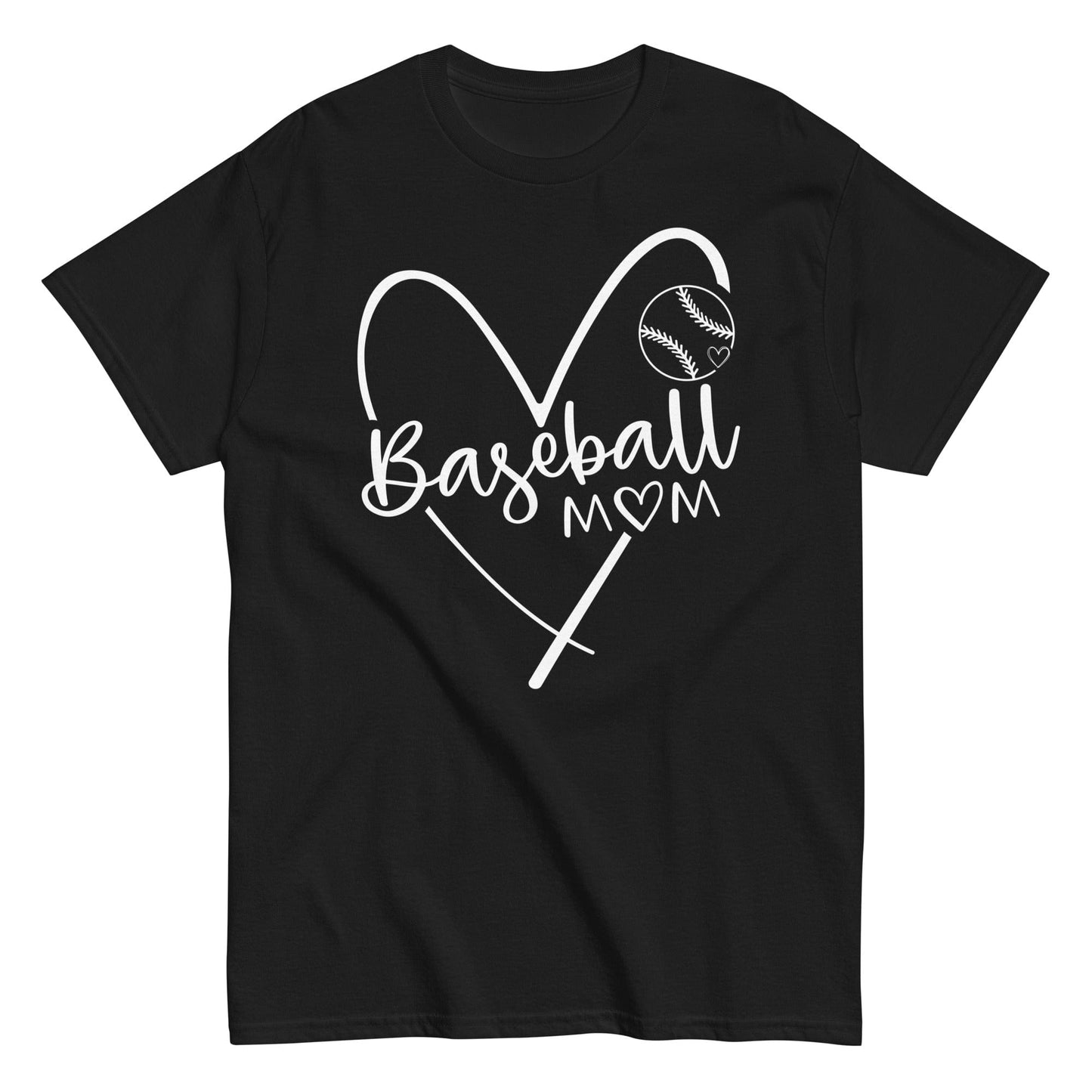 Baseball Mom Shirt Black / S Spirit Gear Collective T-Shirt