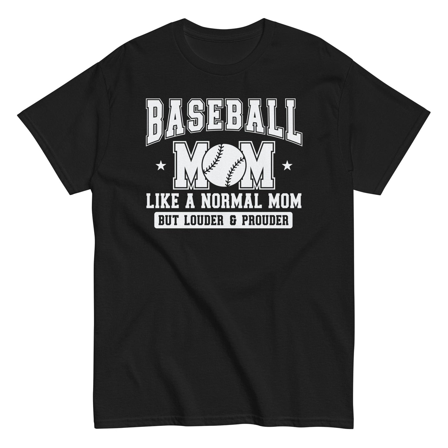 Baseball Mom Shirt Black / S Spirit Gear Collective T-Shirt