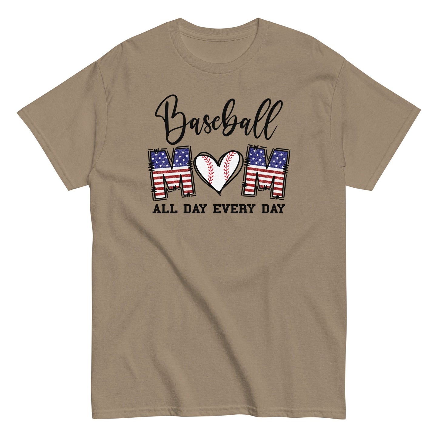 Baseball Mom Shirt Brown Savana / S Spirit Gear Collective T-Shirt