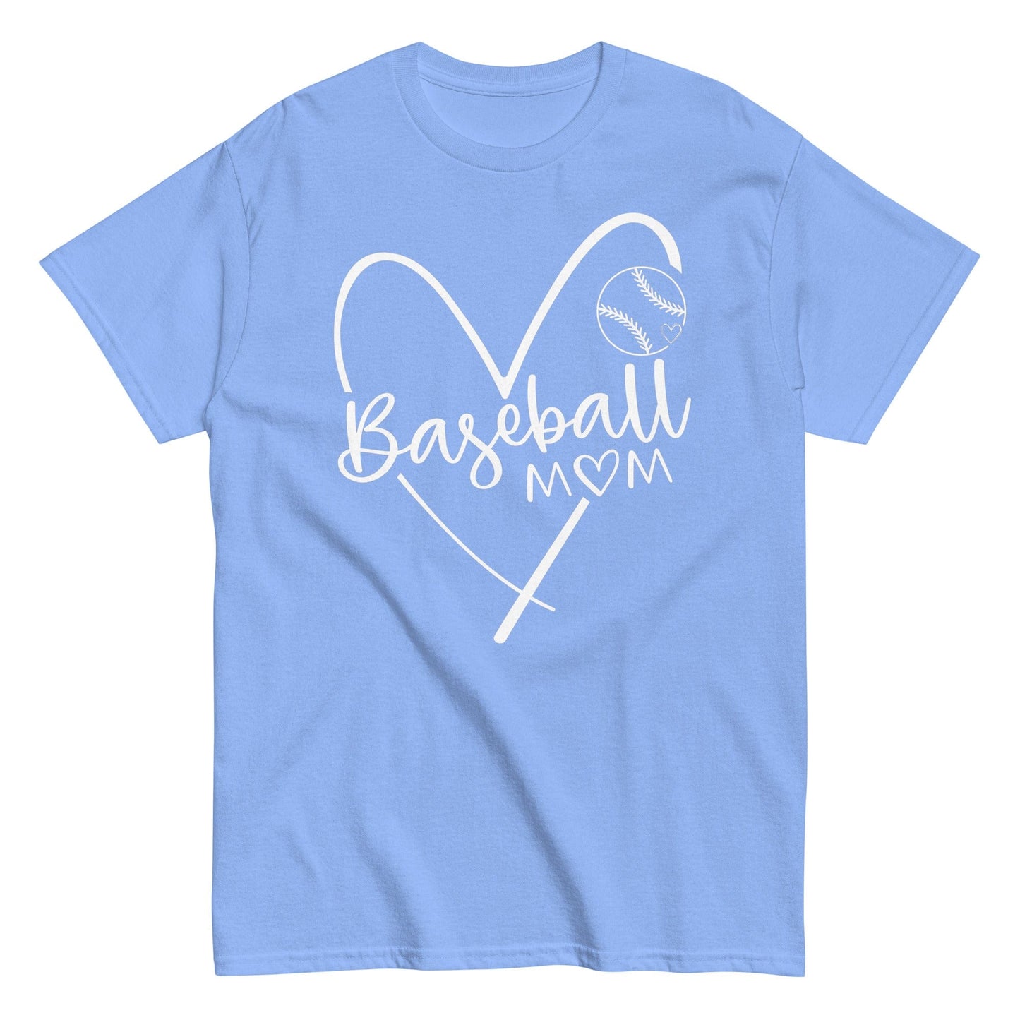 Baseball Mom Shirt Carolina Blue / S Spirit Gear Collective T-Shirt