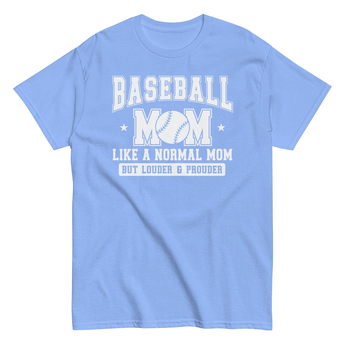 Baseball Mom Shirt Carolina Blue / S Spirit Gear Collective T-Shirt