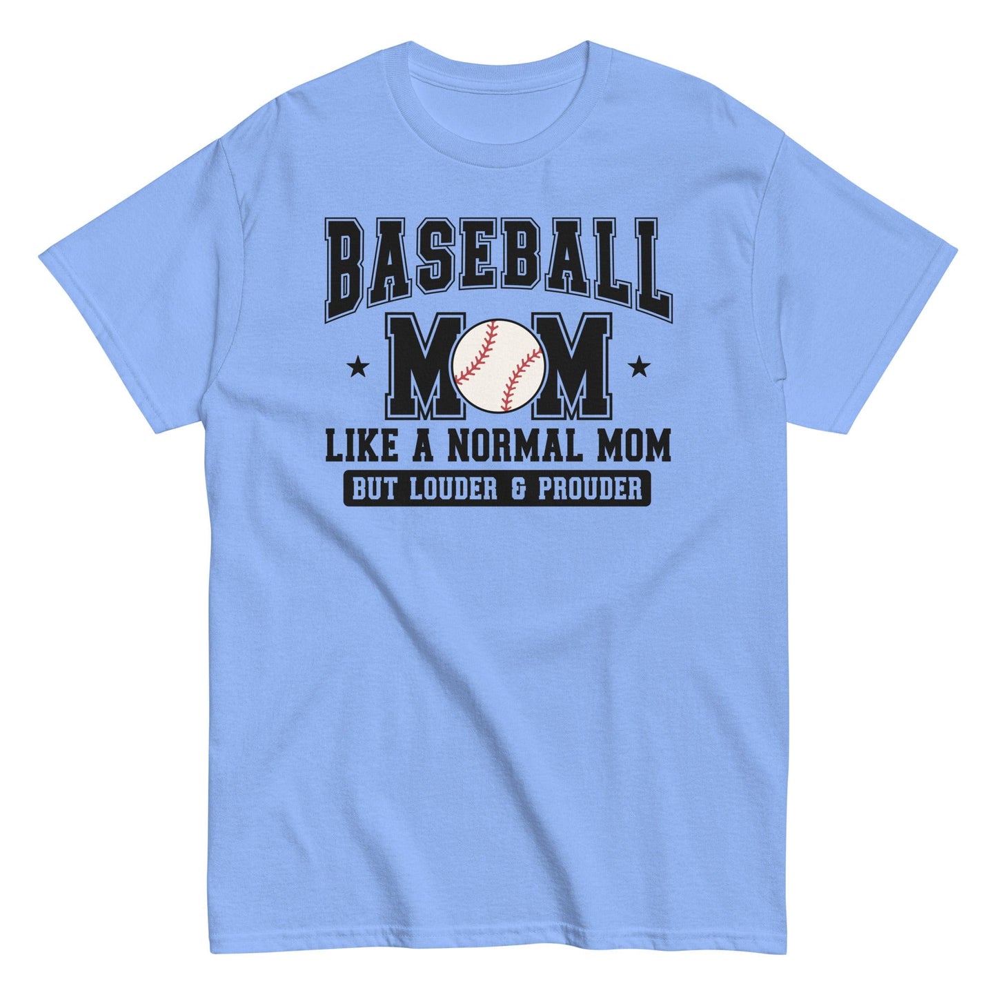 Baseball Mom Shirt Carolina Blue / S Spirit Gear Collective T-Shirt