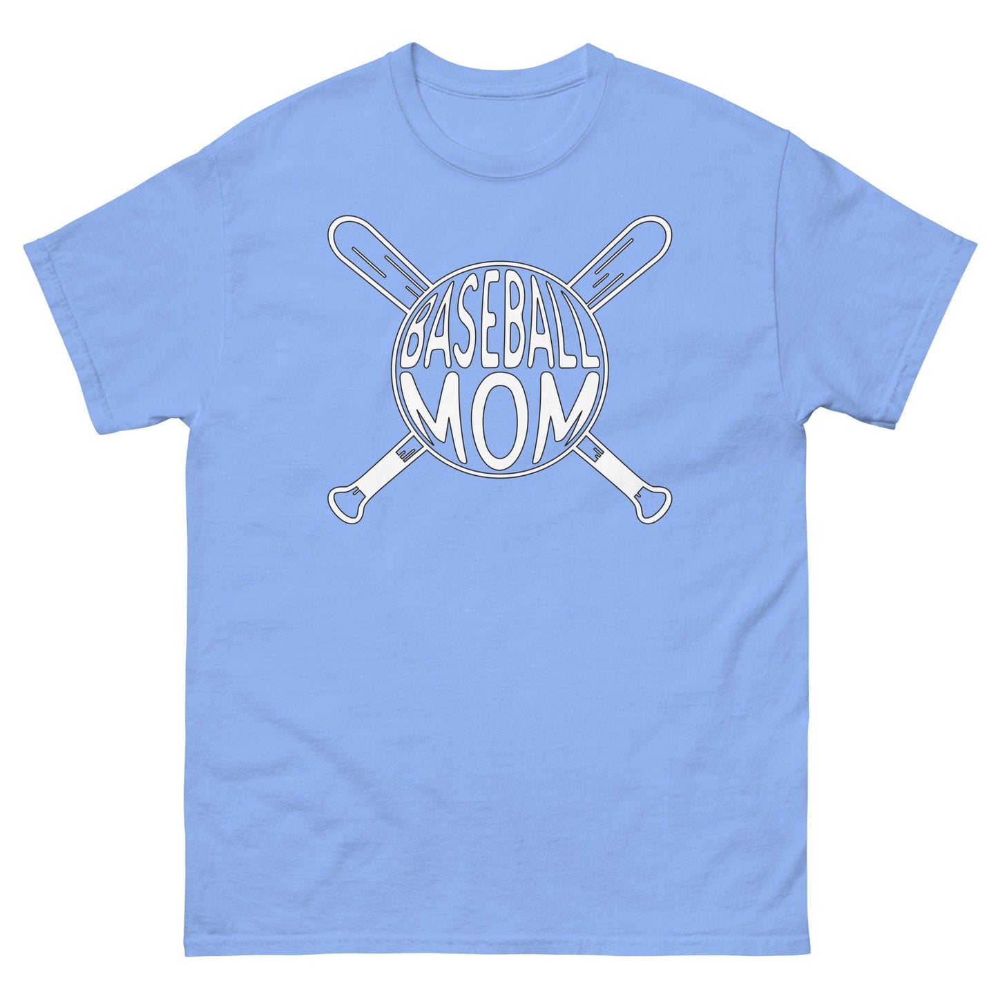 Baseball Mom Shirt Carolina Blue / S Spirit Gear Collective T-Shirt