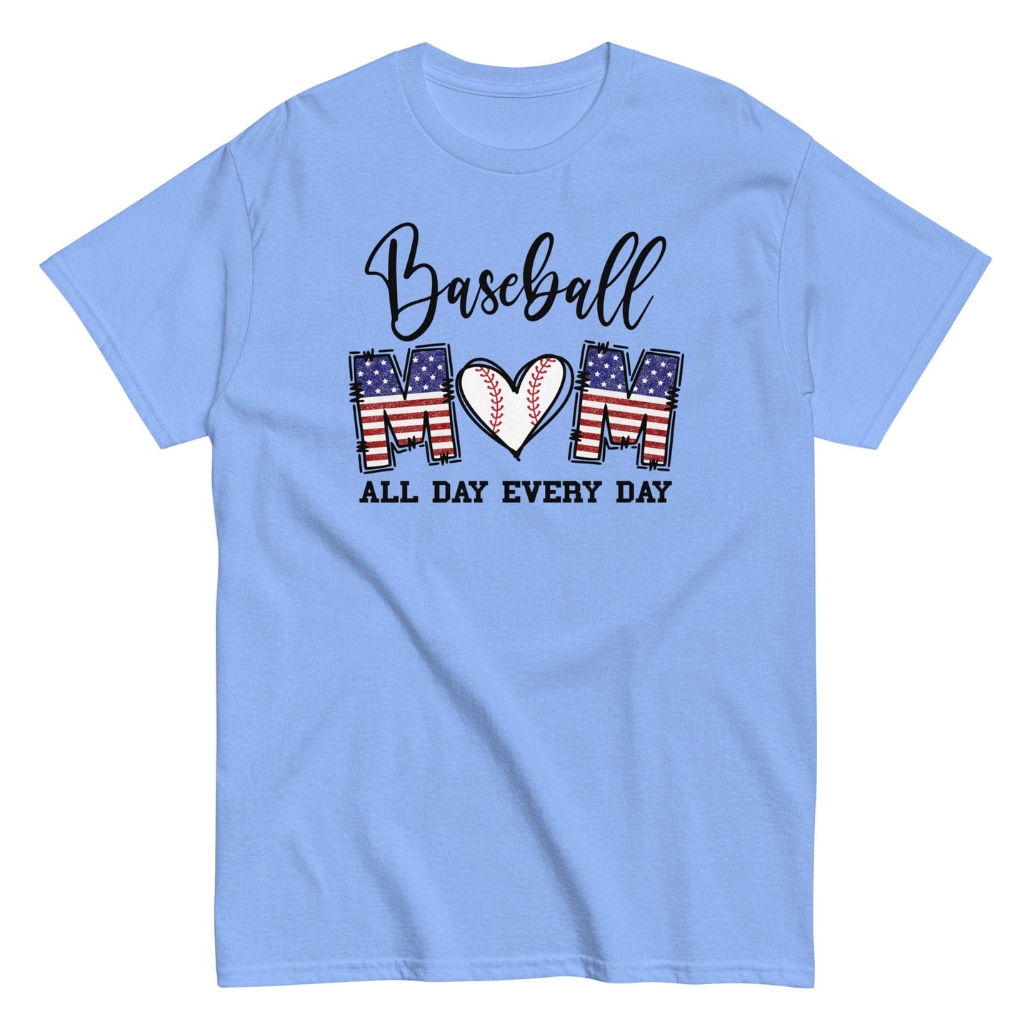 Baseball Mom Shirt Carolina Blue / S Spirit Gear Collective T-Shirt