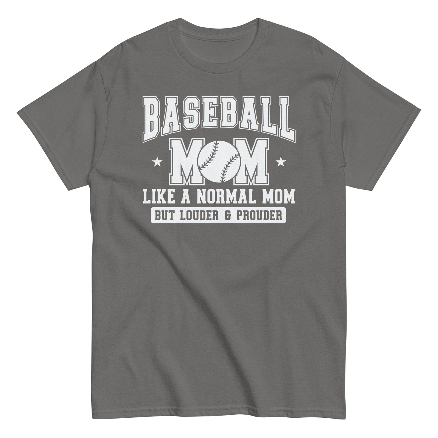 Baseball Mom Shirt Charcoal / S Spirit Gear Collective T-Shirt