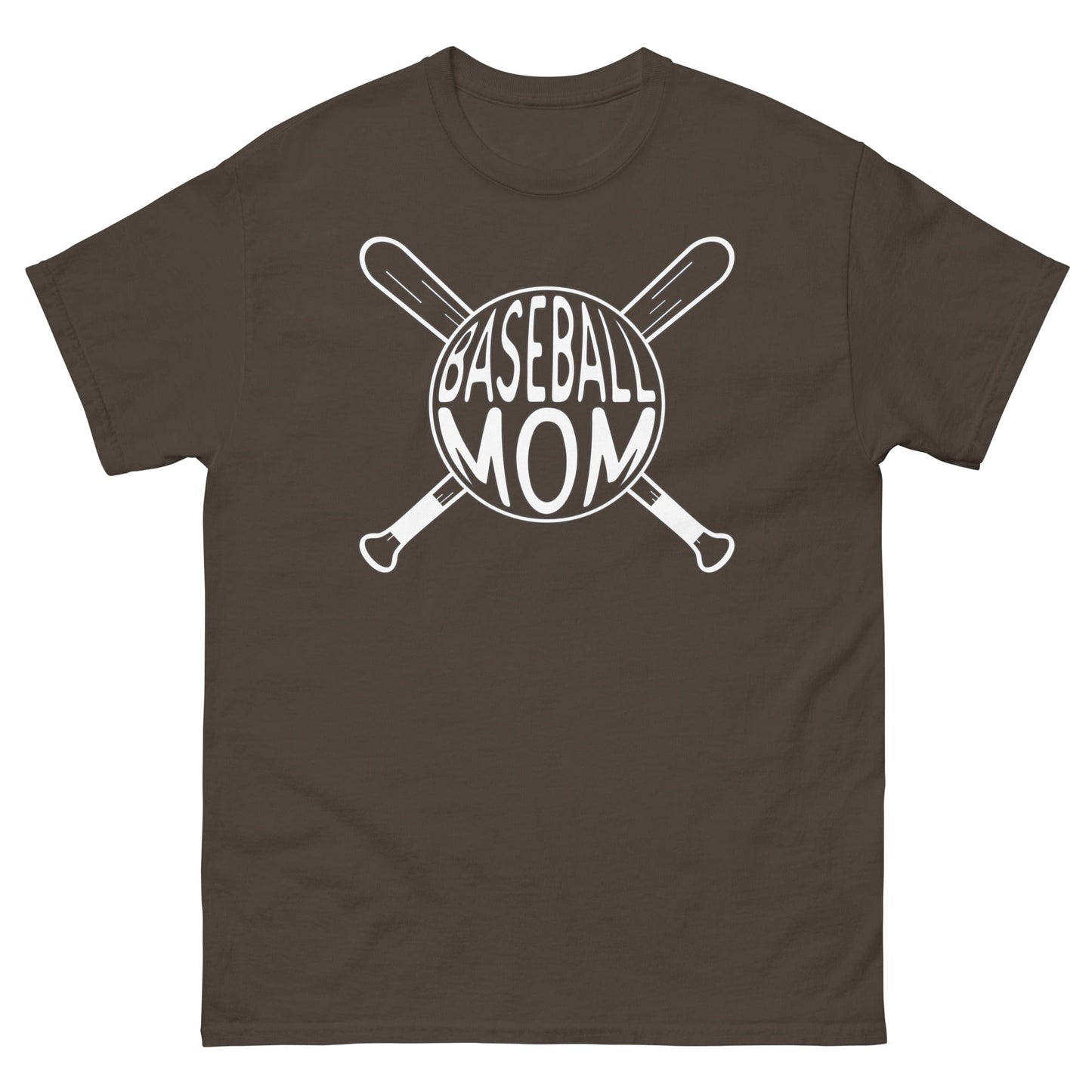 Baseball Mom Shirt Dark Chocolate / S Spirit Gear Collective T-Shirt