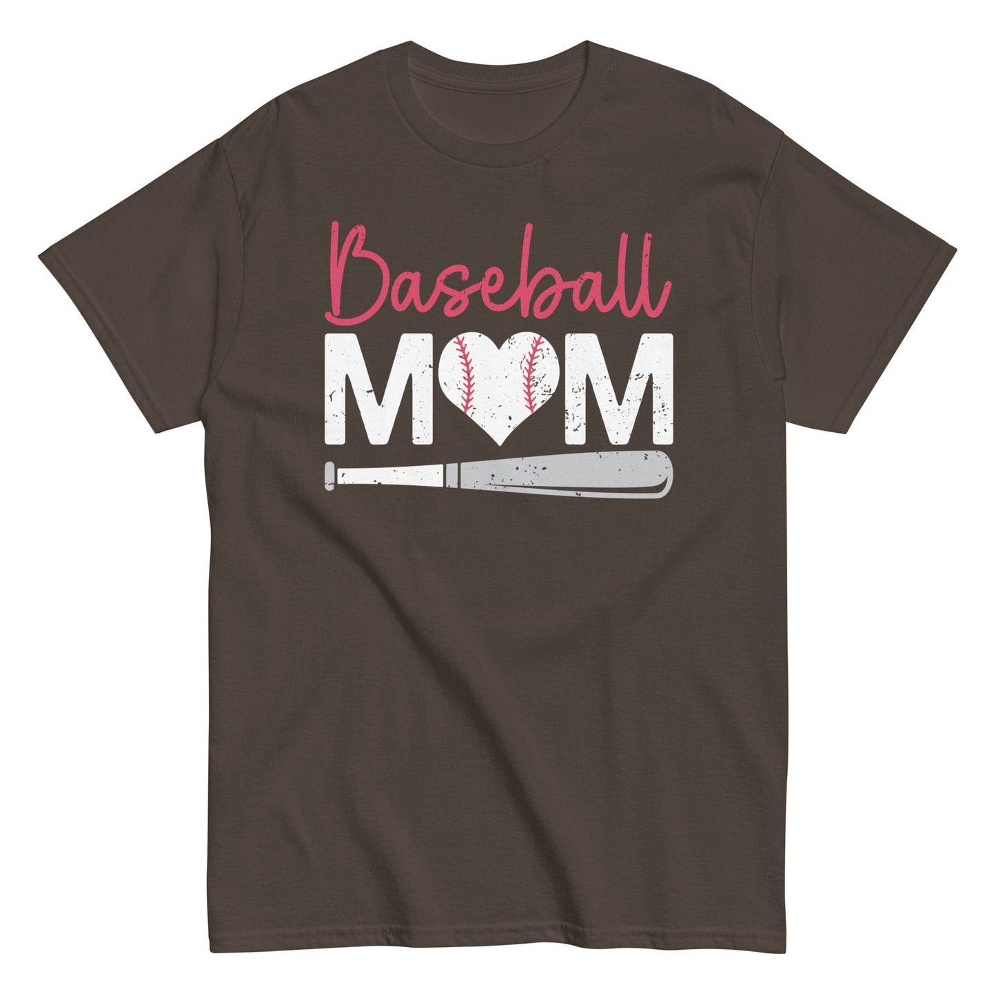 Baseball Mom Shirt Dark Chocolate / S Spirit Gear Collective T-Shirt