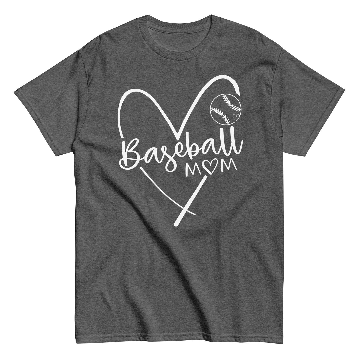 Baseball Mom Shirt Dark Heather / S Spirit Gear Collective T-Shirt