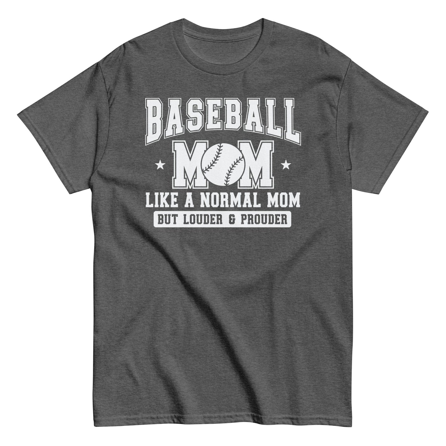 Baseball Mom Shirt Dark Heather / S Spirit Gear Collective T-Shirt